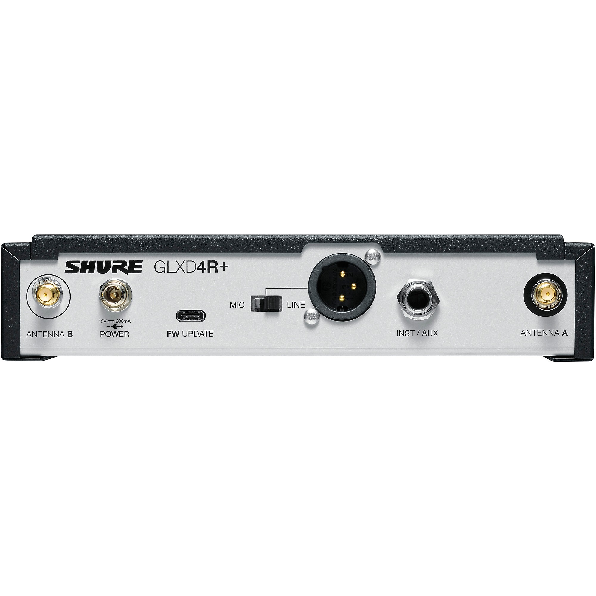 Shure GLX-D14R+ Rackmount Instrument System With BETA 98H/C