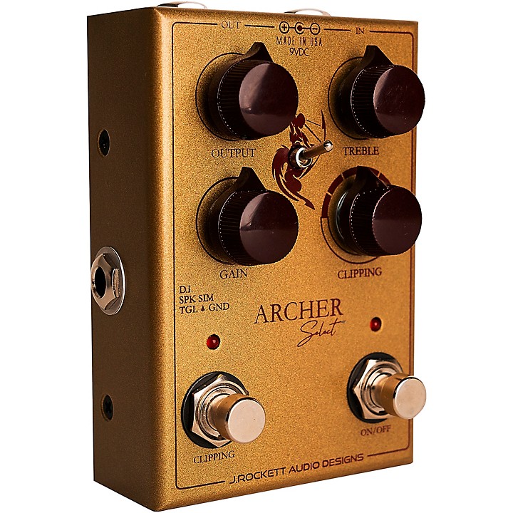 J.Rockett Audio Designs Archer Select Boost/Overdrive Effects