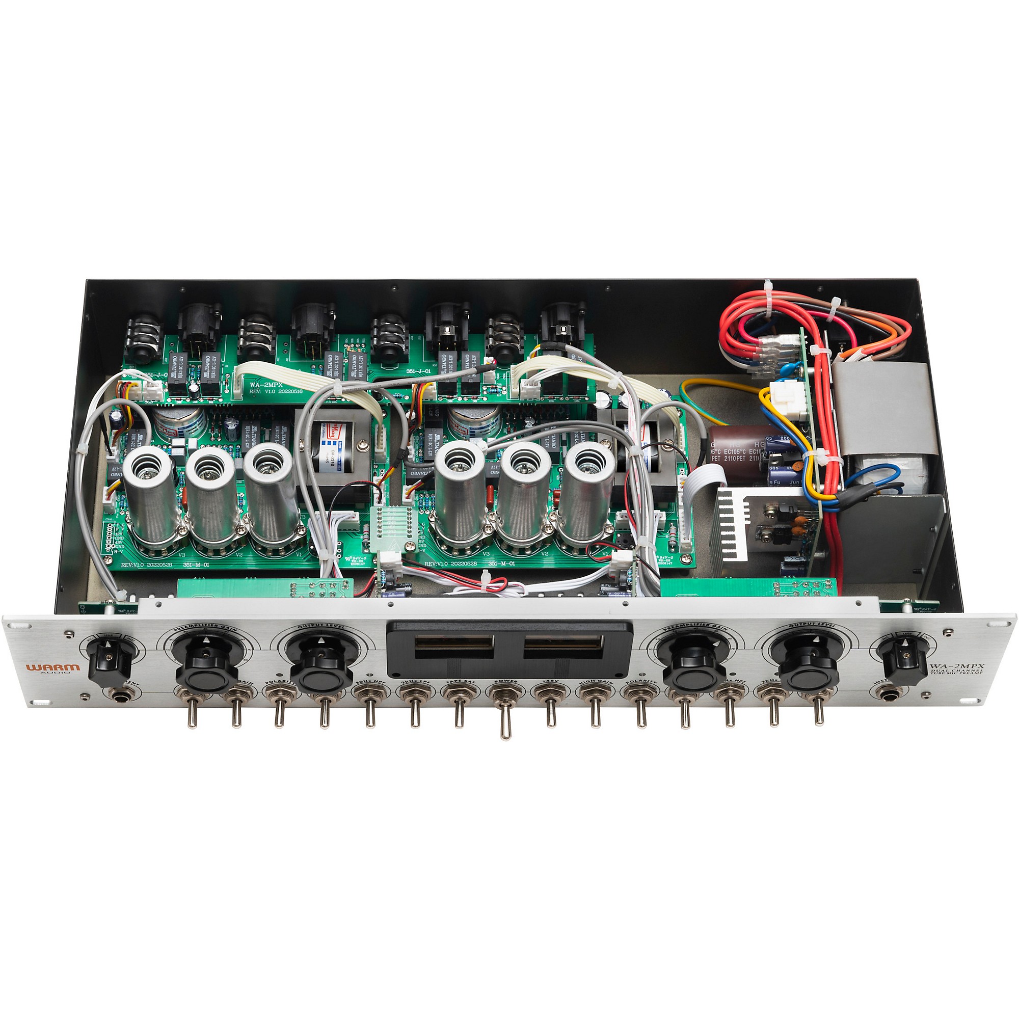 Warm Audio WA-2MPX Dual-Channel Tube Mic Preamp | Music & Arts