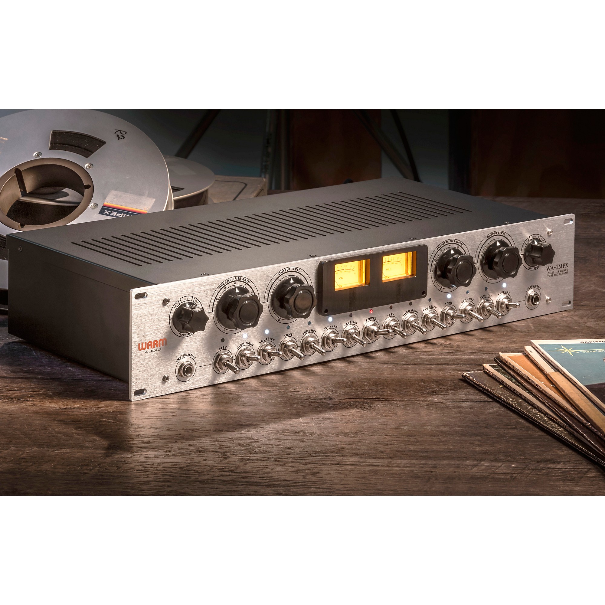 Warm Audio WA-2MPX Dual-Channel Tube Mic Preamp | Music & Arts