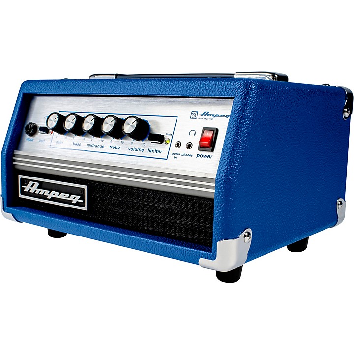 Ampeg Limited-Edition SVT Micro-VR Blue Bass Head | Music & Arts