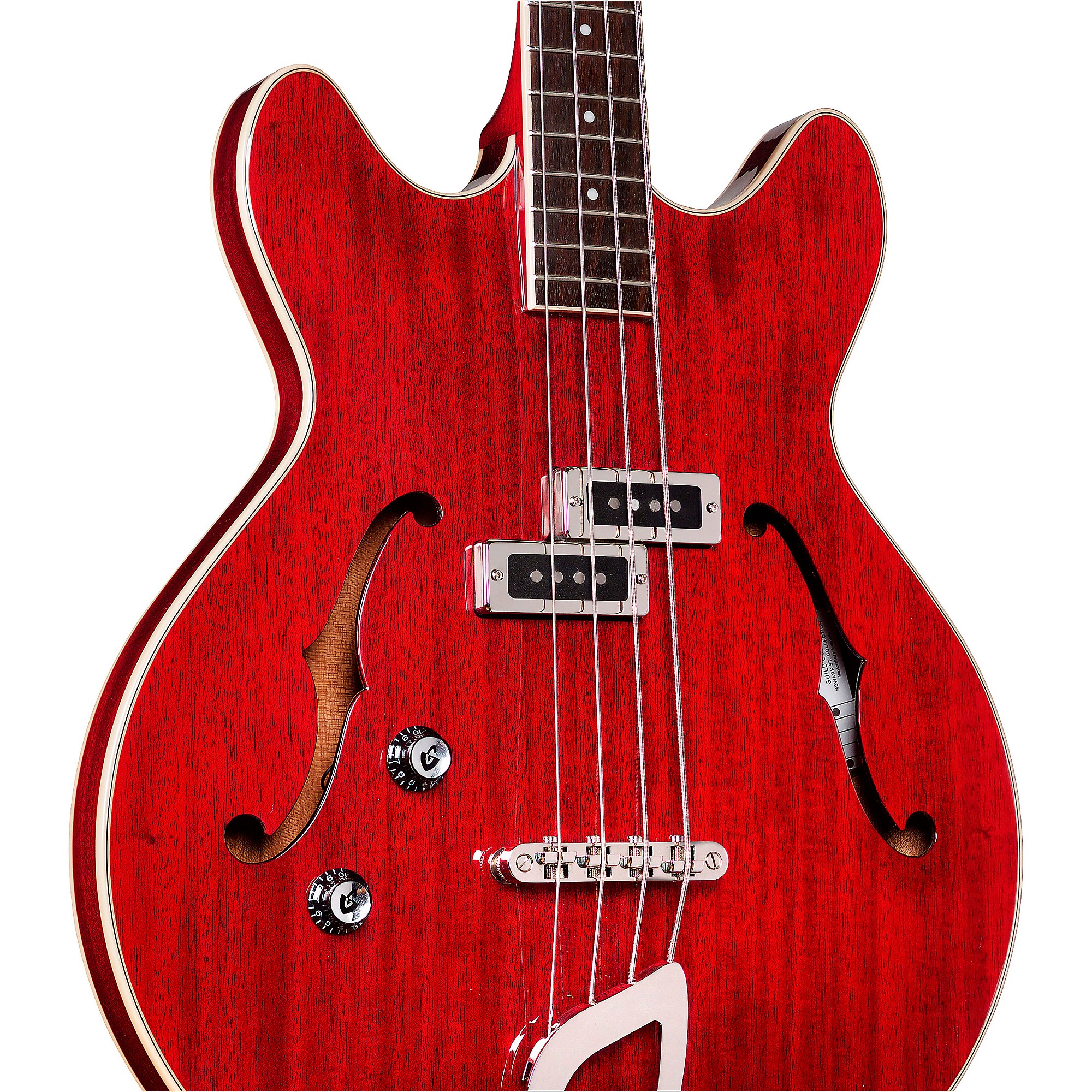 Guild Starfire I Bass Semi-Hollow Short Scale Double-Cut Left