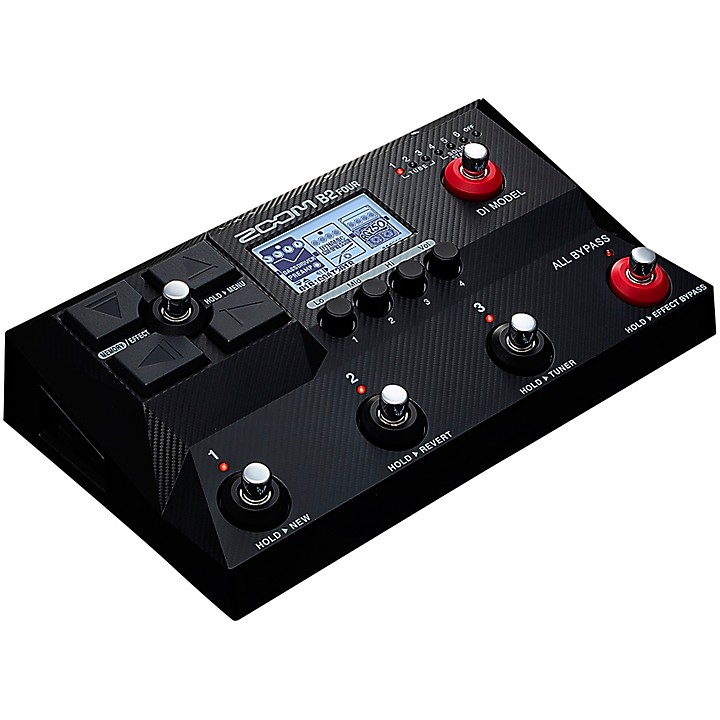 Zoom Zoom B2 Four Multi-Effects Processor for Bass