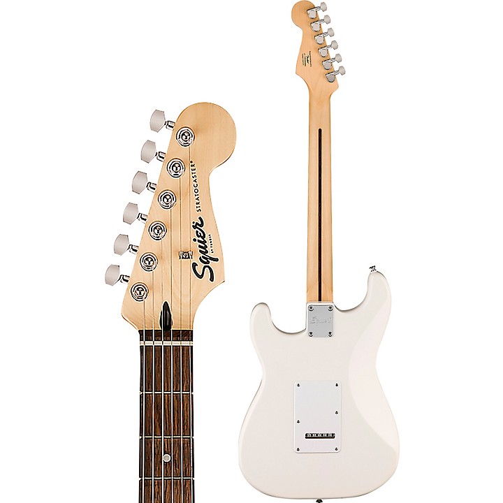 Stratocaster Electric Guitar Kit with Amp, Bag, Strap - Fender Squier,  Poplar Body, Laurel Fingerboard