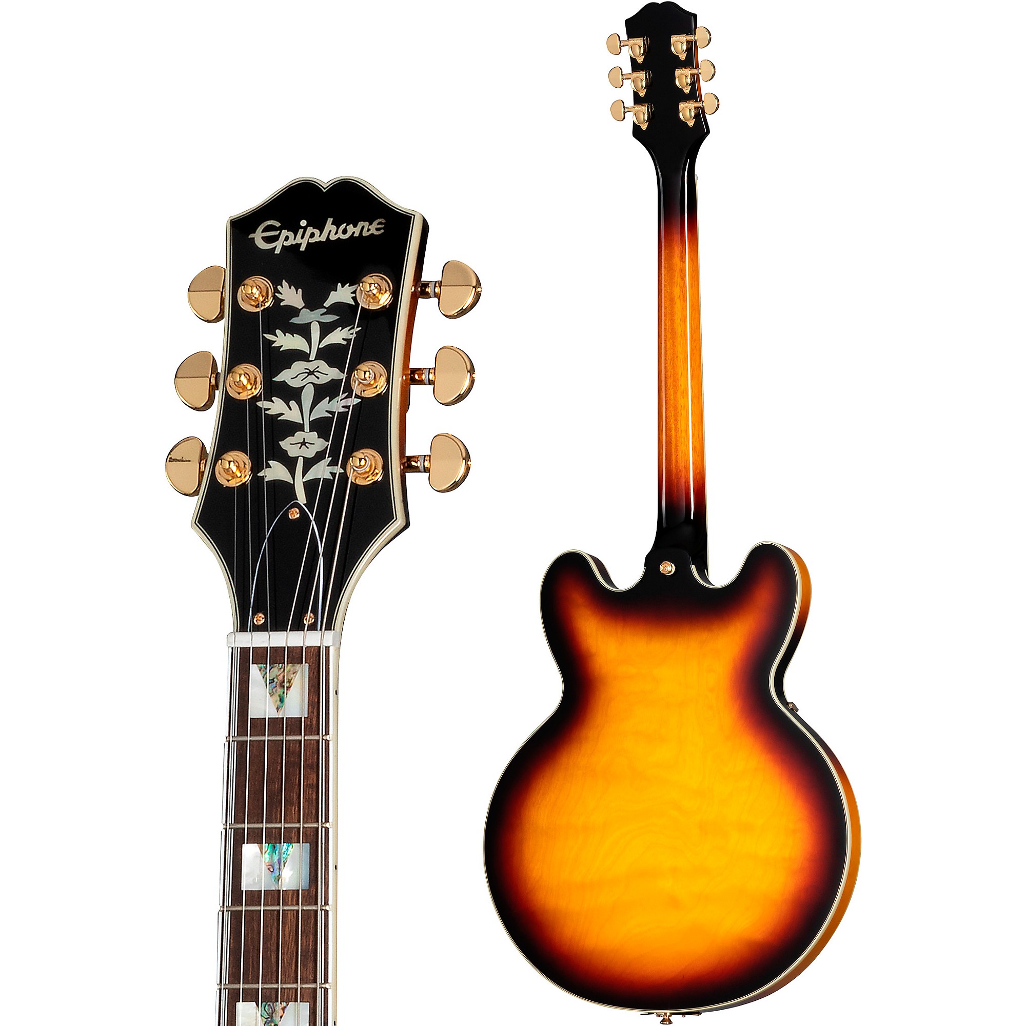 Epiphone Sheraton Left-Handed Semi-Hollow Electric Guitar