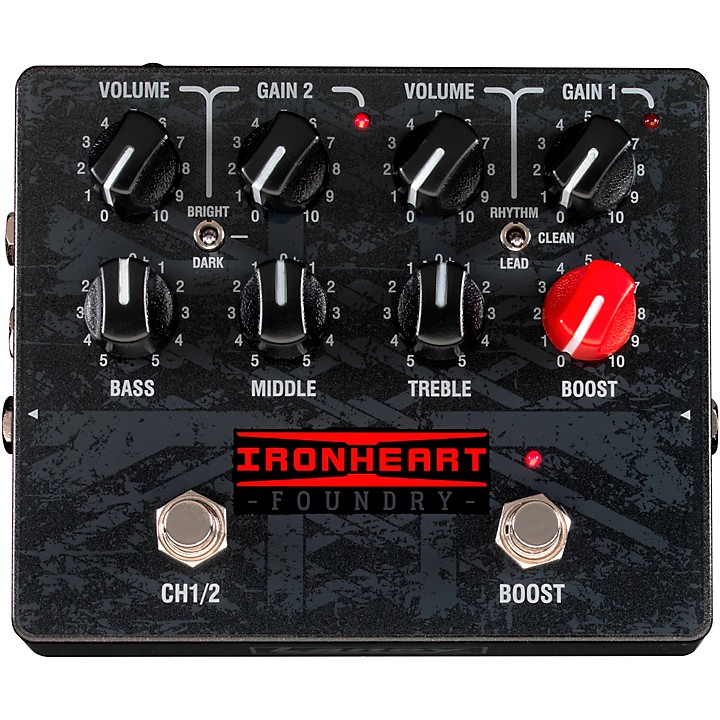 Laney Tom Quayle Ironheart Pedale Preamplificatore/DI 60W – Effetto Per Chitarra BCCLOUDPEDAL-LTQ