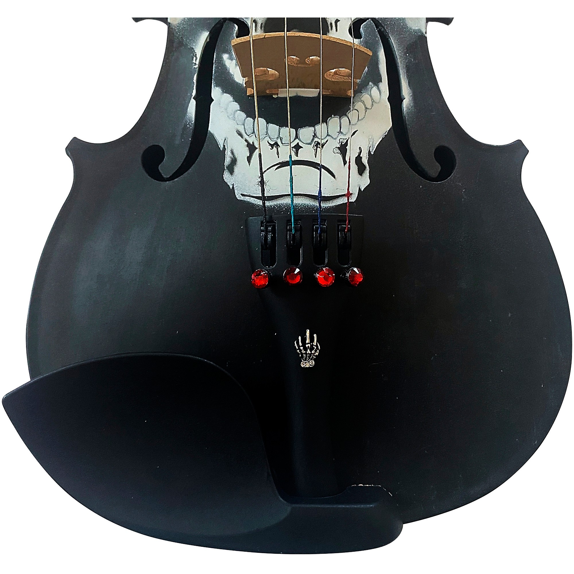 Rozanna's Violins Skull Series Carbon Composite Violin Outfit