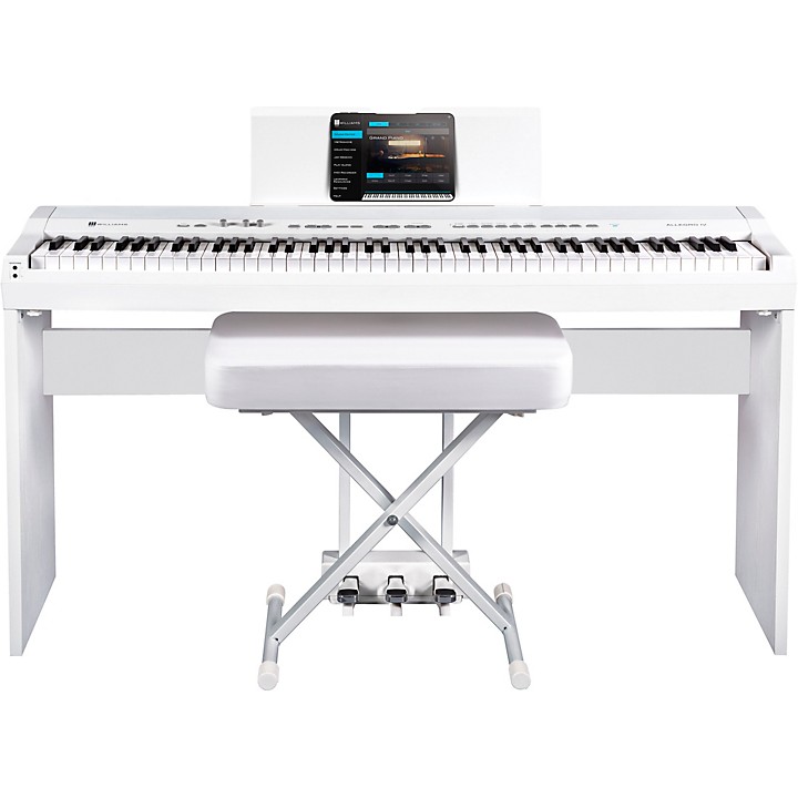 Williams Allegro IV In-Home Pack Digital Piano With Stand, Bench and Piano-Style  Pedal Black