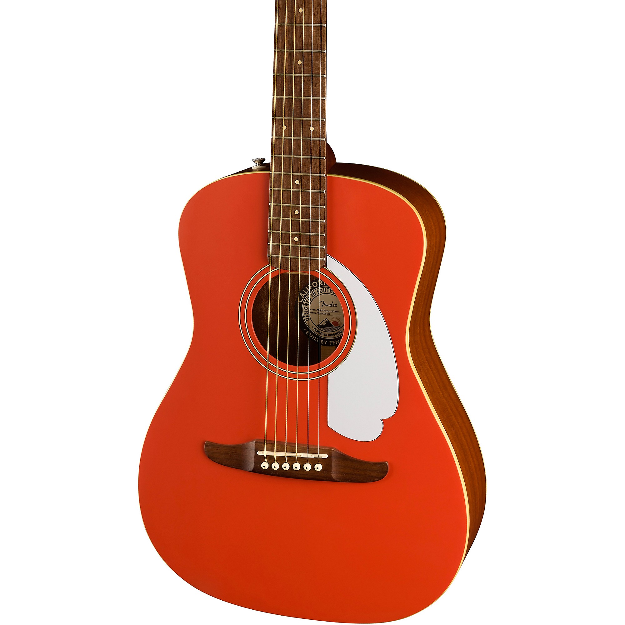 Fender California Malibu Player Acoustic-Electric Guitar | Music