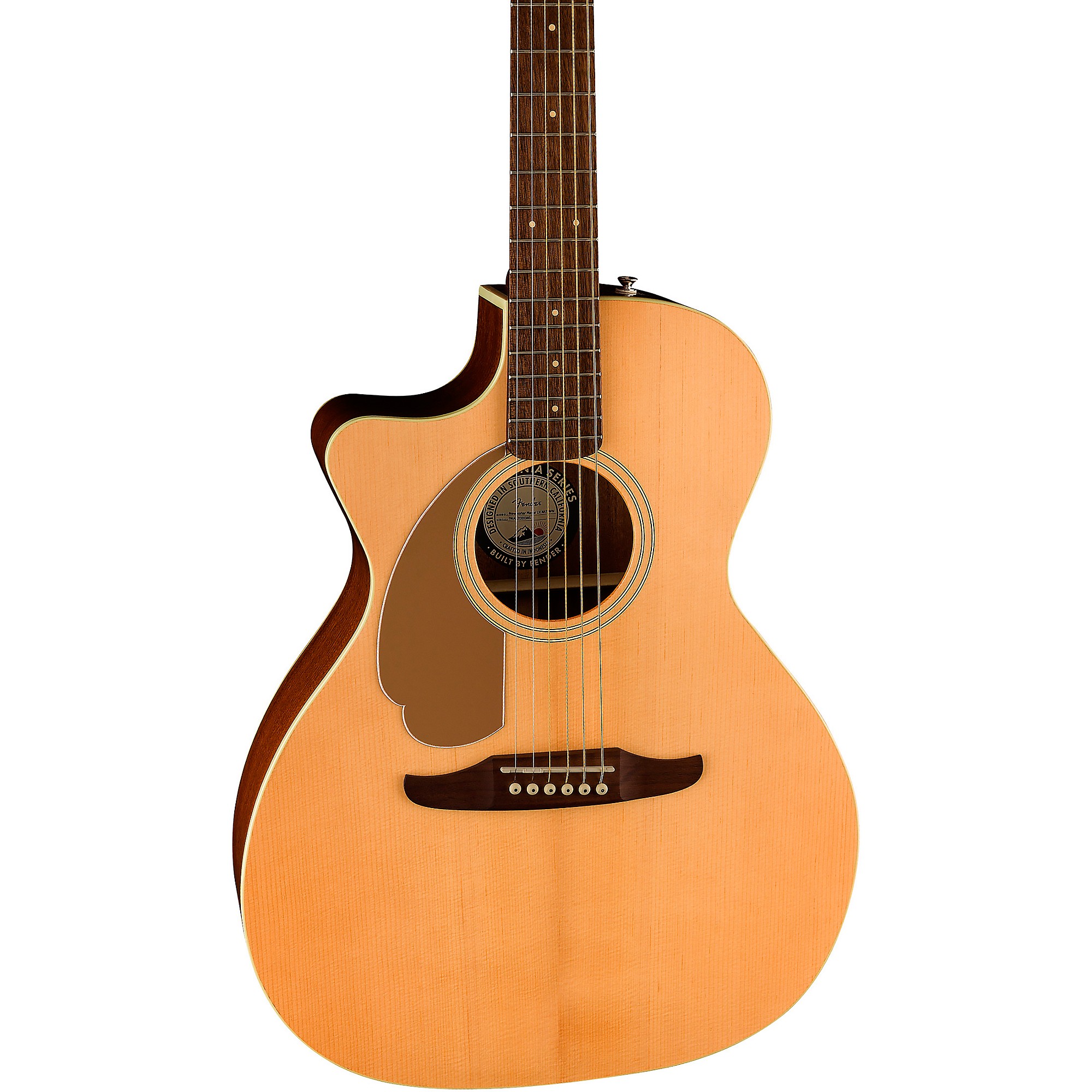 Fender Left-Handed California Newporter Player Acoustic-Electric