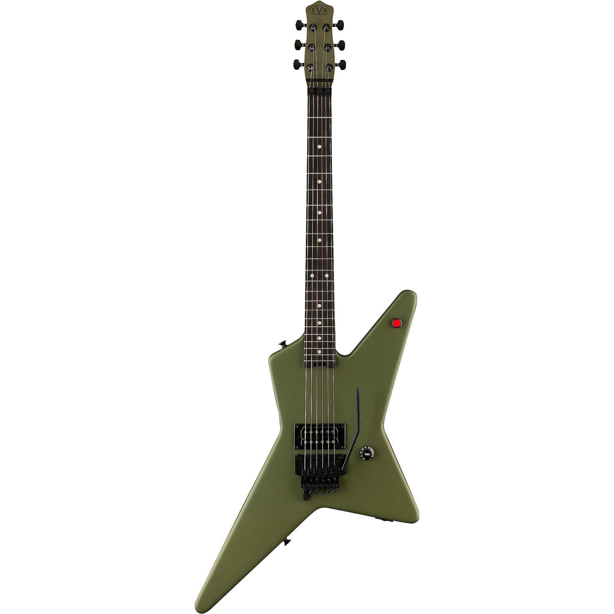 ギター EVH STAR VAN HALEN Star :: Limited Edition Star T.O.M, Ebony Fingerboard, Vintage White