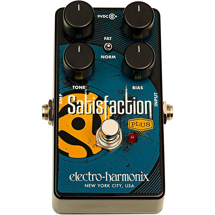 Electro-Harmonix Satisfaction Plus Fuzz Effects Pedal | Music & Arts