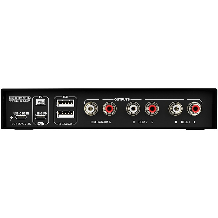 Reloop Flux 6x6 In/Out USB-C DVS Interface for Serato DJ Pro 