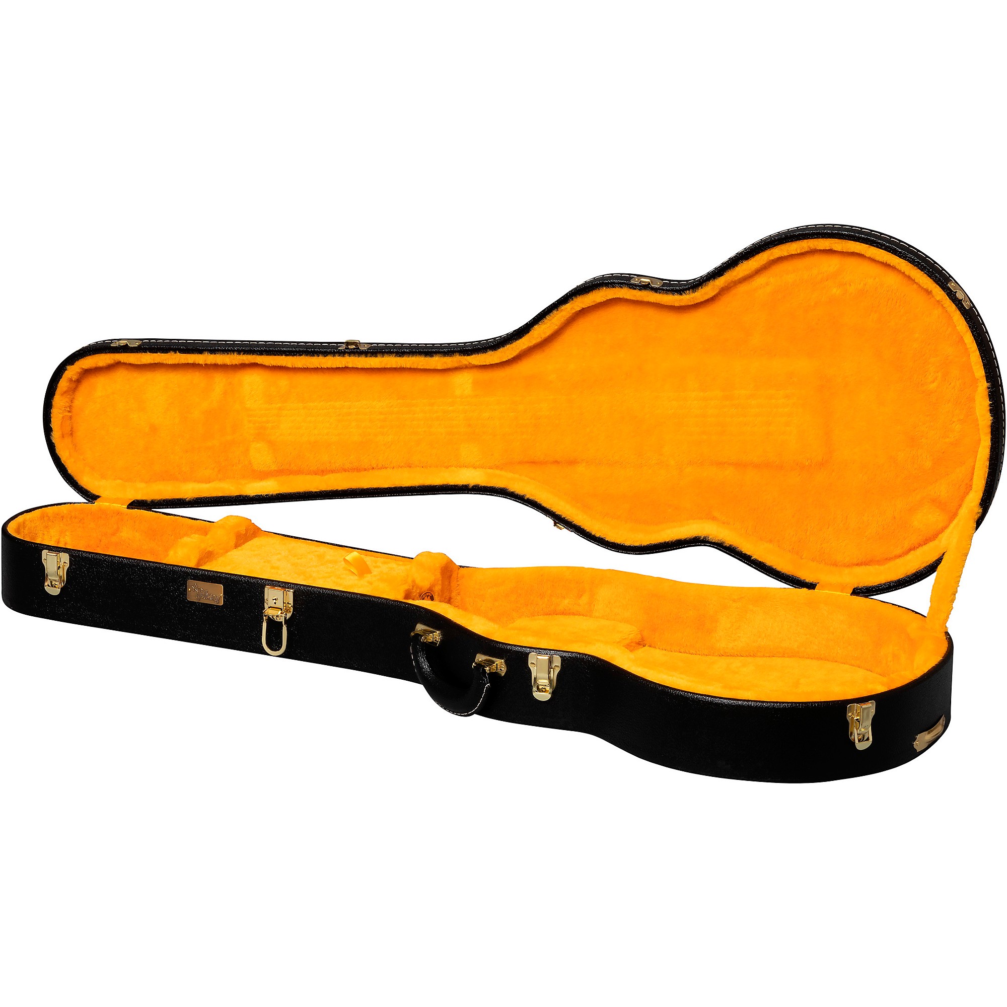 Gibson Lifton Historic Black/Goldenrod Hardshell Case, Les
