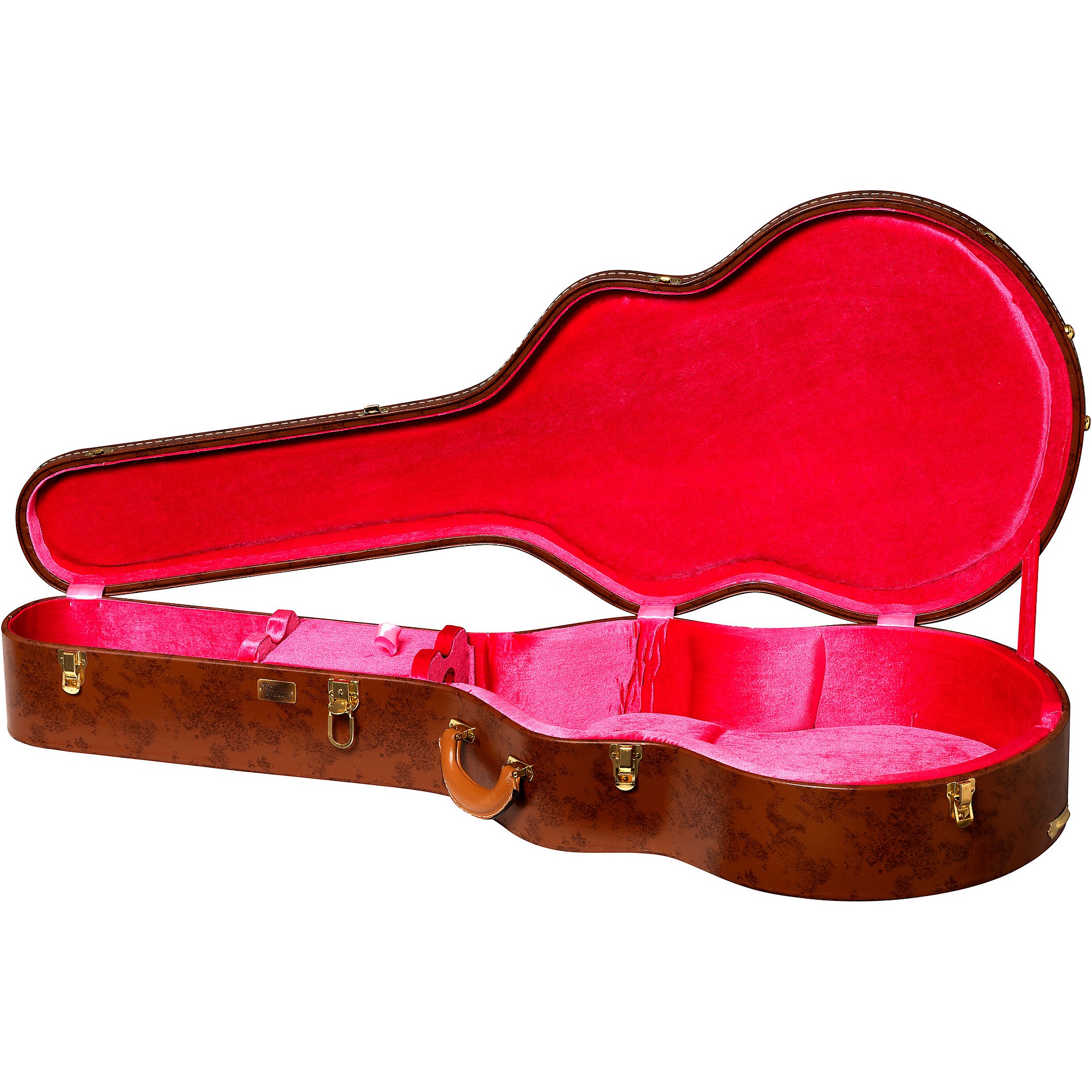 Gibson Lifton Historic Brown/Pink Hardshell Case, J-185 | Music & Arts