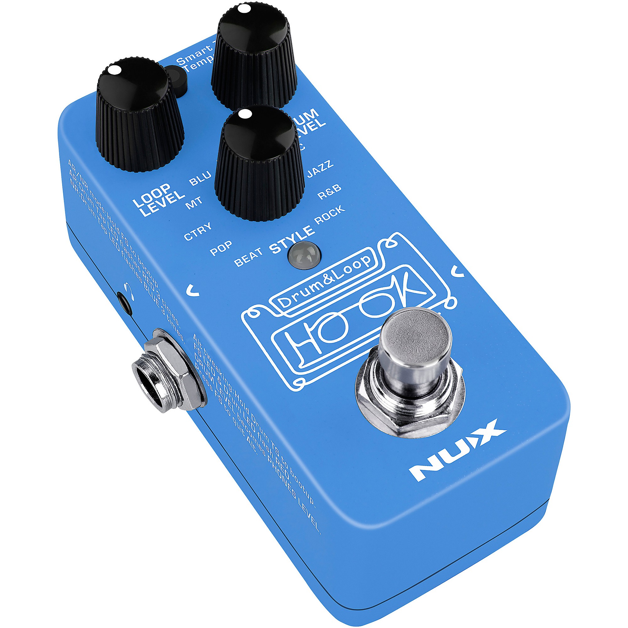 NUX HOOK Drum and Loop Mini Effects Pedal | Music & Arts