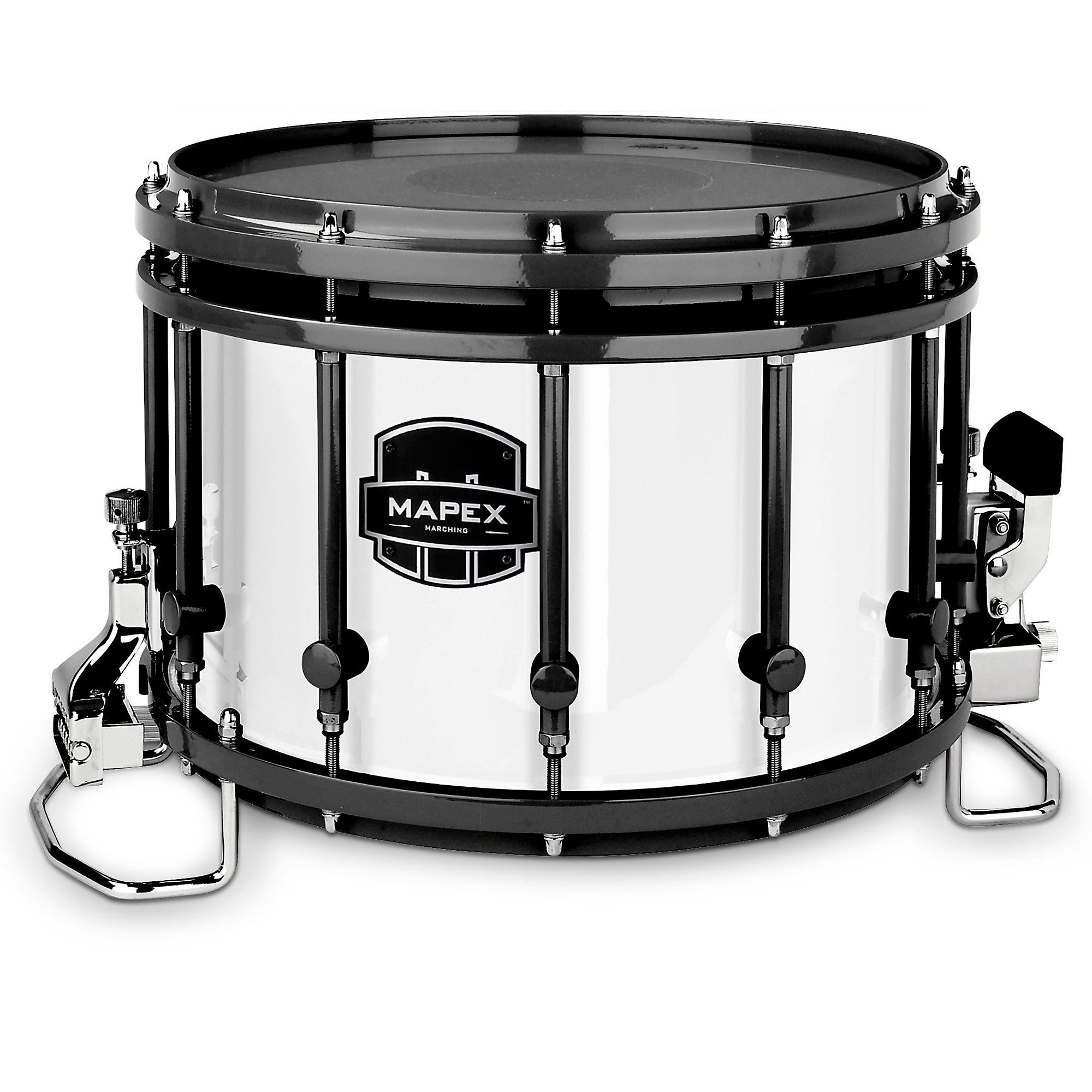 Schwarze Marching-Snare-DrumSchwarze Marching-Snare-Drum  