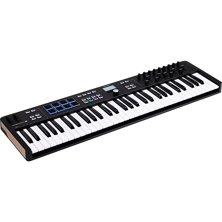 Arturia KeyLab Essential 61 mk3 MIDI Keyboard Controller | Music 