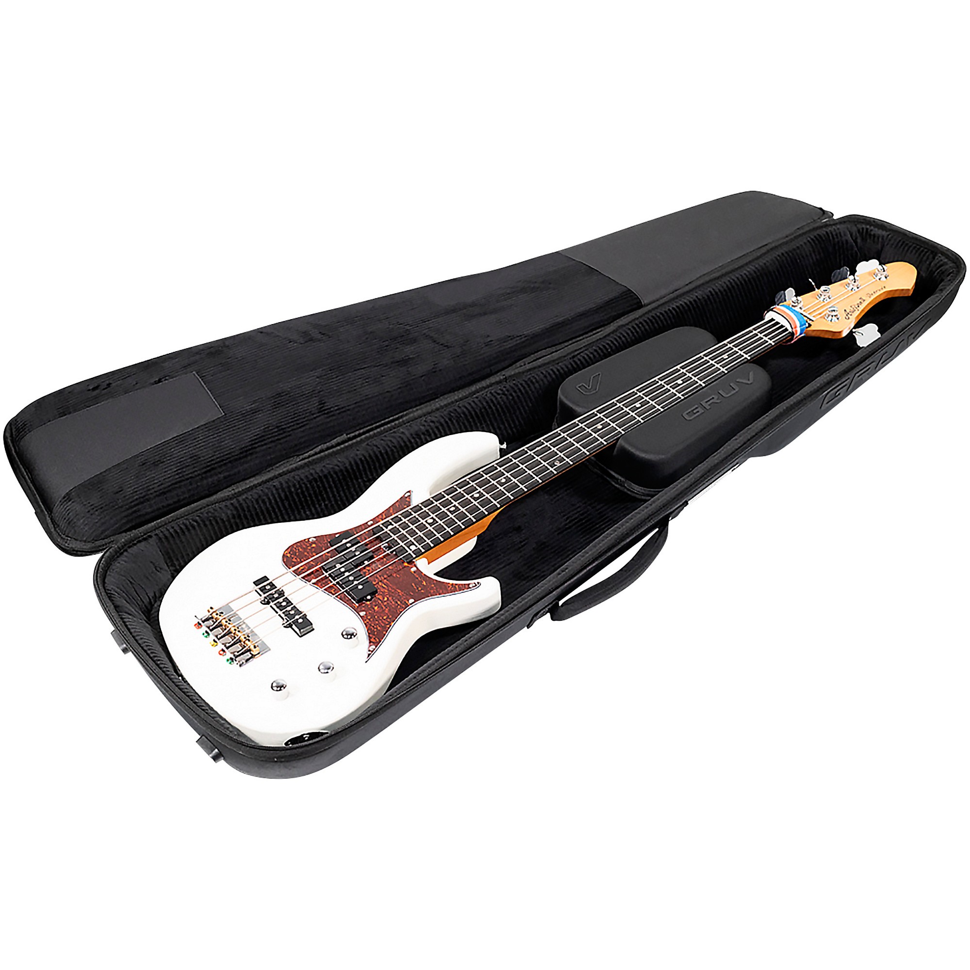 Squier Affinity Jazz ベース＋ Gruv Gear ケース Gruv Gear Electric Base Kapsulite Plus Case | Music & Arts