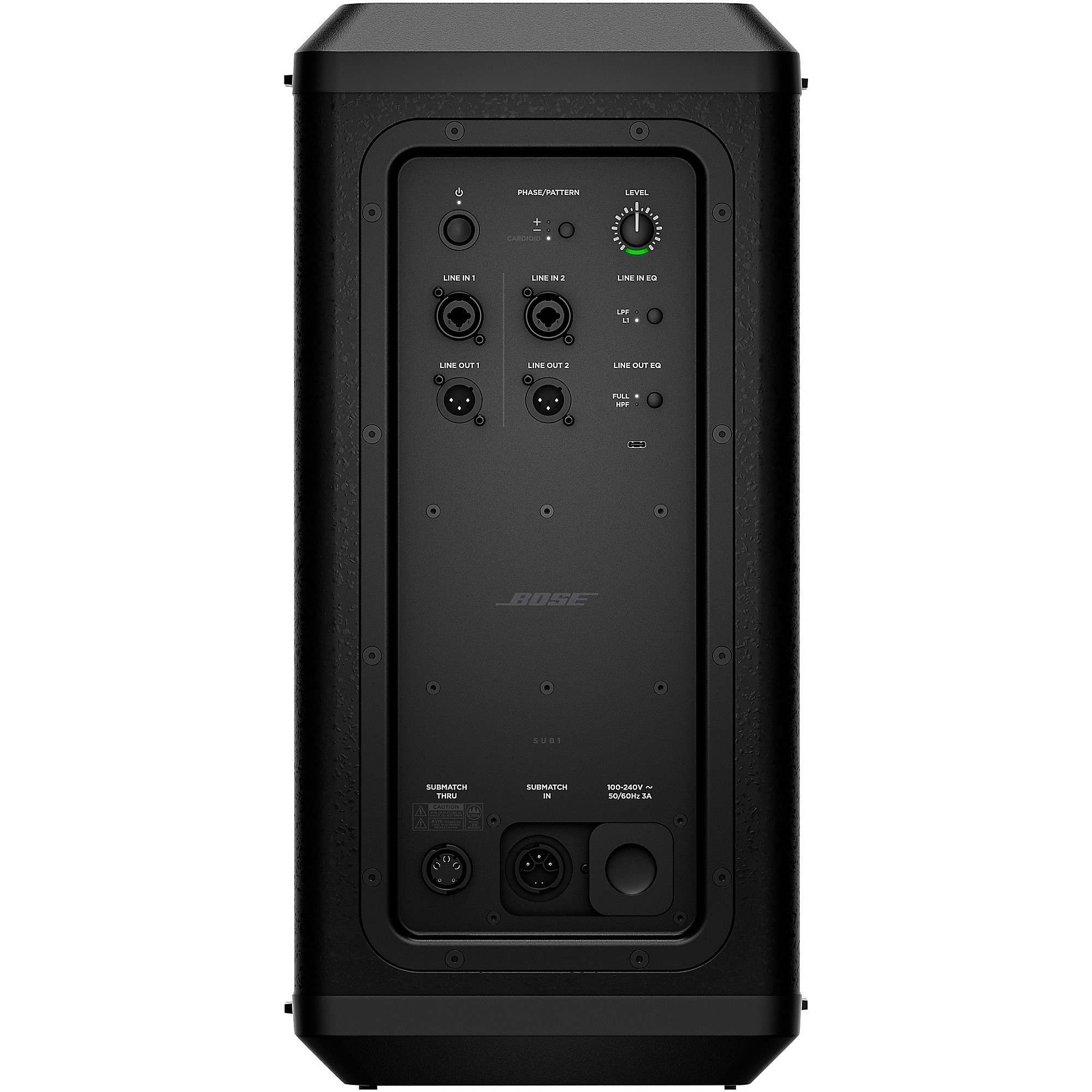 Bose S1 Pro+ Wireless PA Package With Sub1 Powered Bass Module