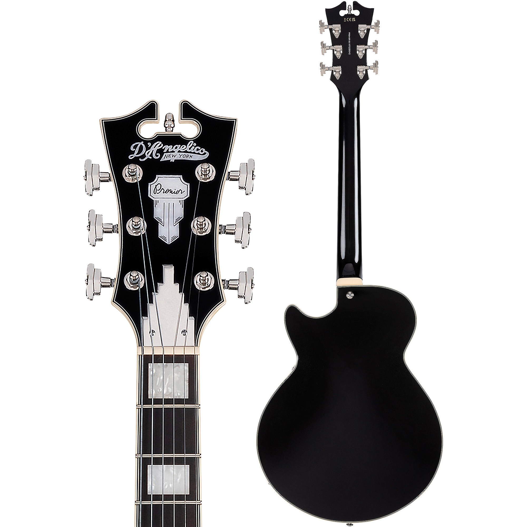 D'Angelico Premier SS Semi-Hollow Electric Guitar With