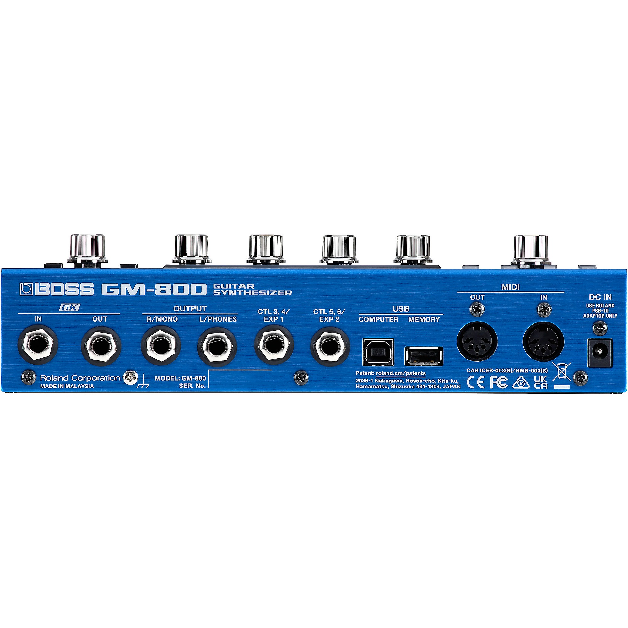 BOSS GM-800 Guitar Synthesizer ギター シンセ Amazon.com: Boss GM-800 Guitar Synthesizer Bundle with