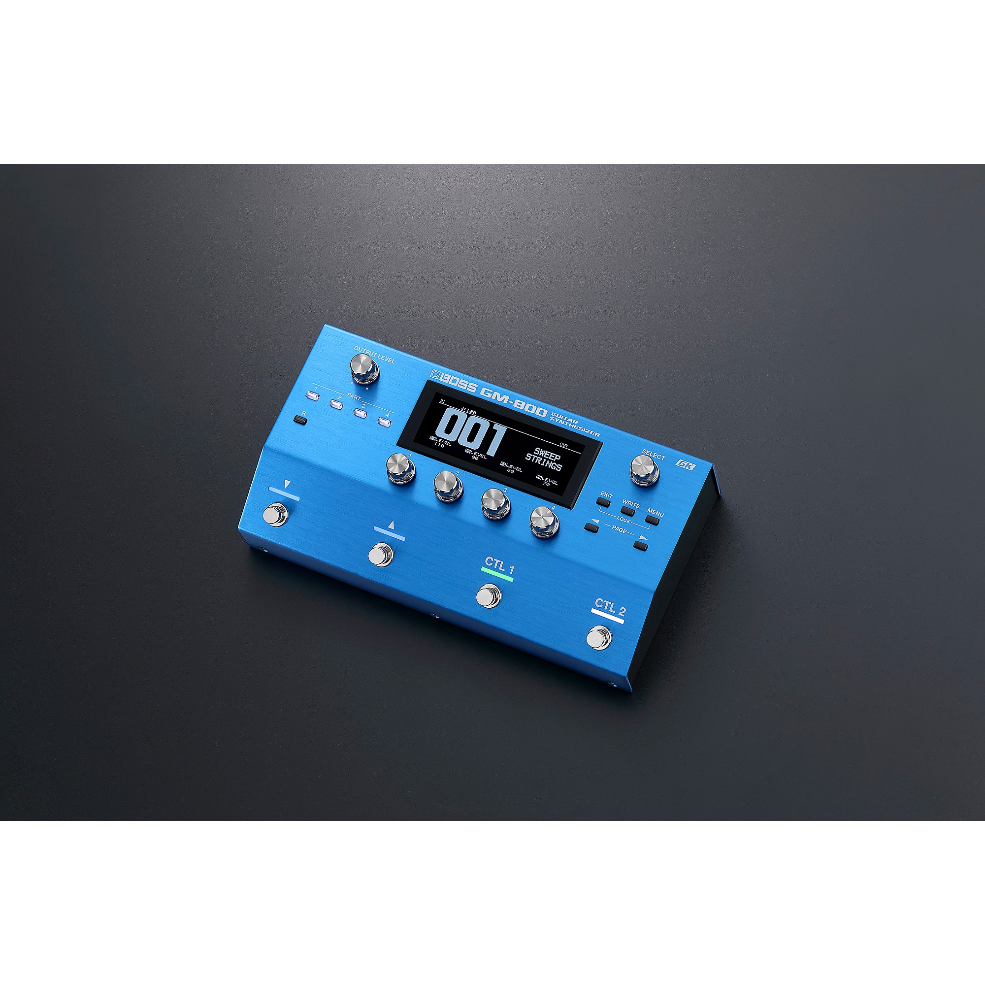 BOSS GM-800 Guitar Synthesizer ギター シンセ Boss GM-800 Guitar Synthesizer Pedal | Sweetwater