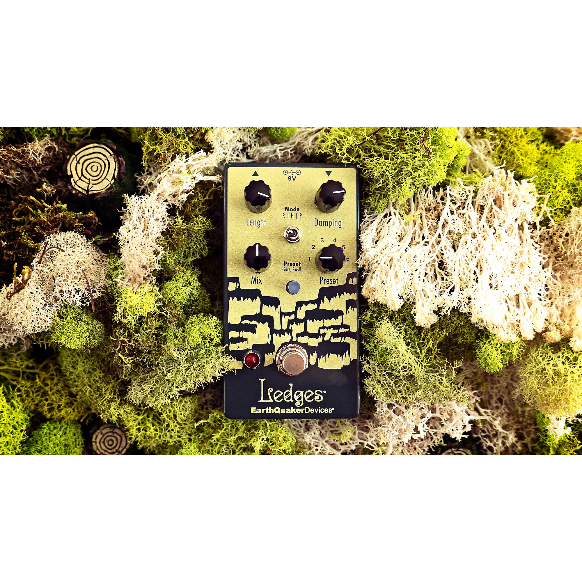 EarthQuaker Devices Ledges Tri-Dimensional Reverberation Machine
