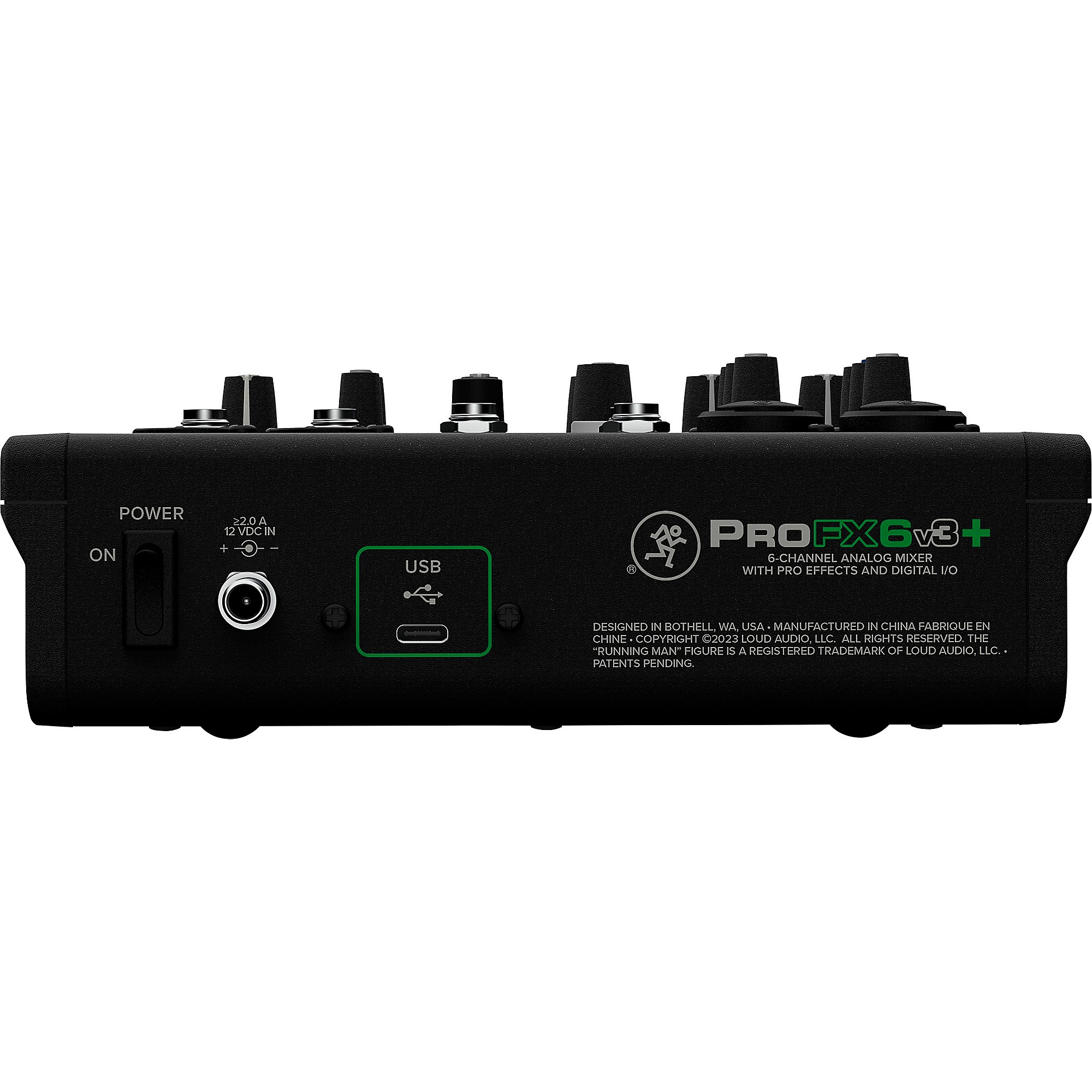 Mackie ProFX6v3+ 6-Channel Analog Mixer With Enhanced FX
