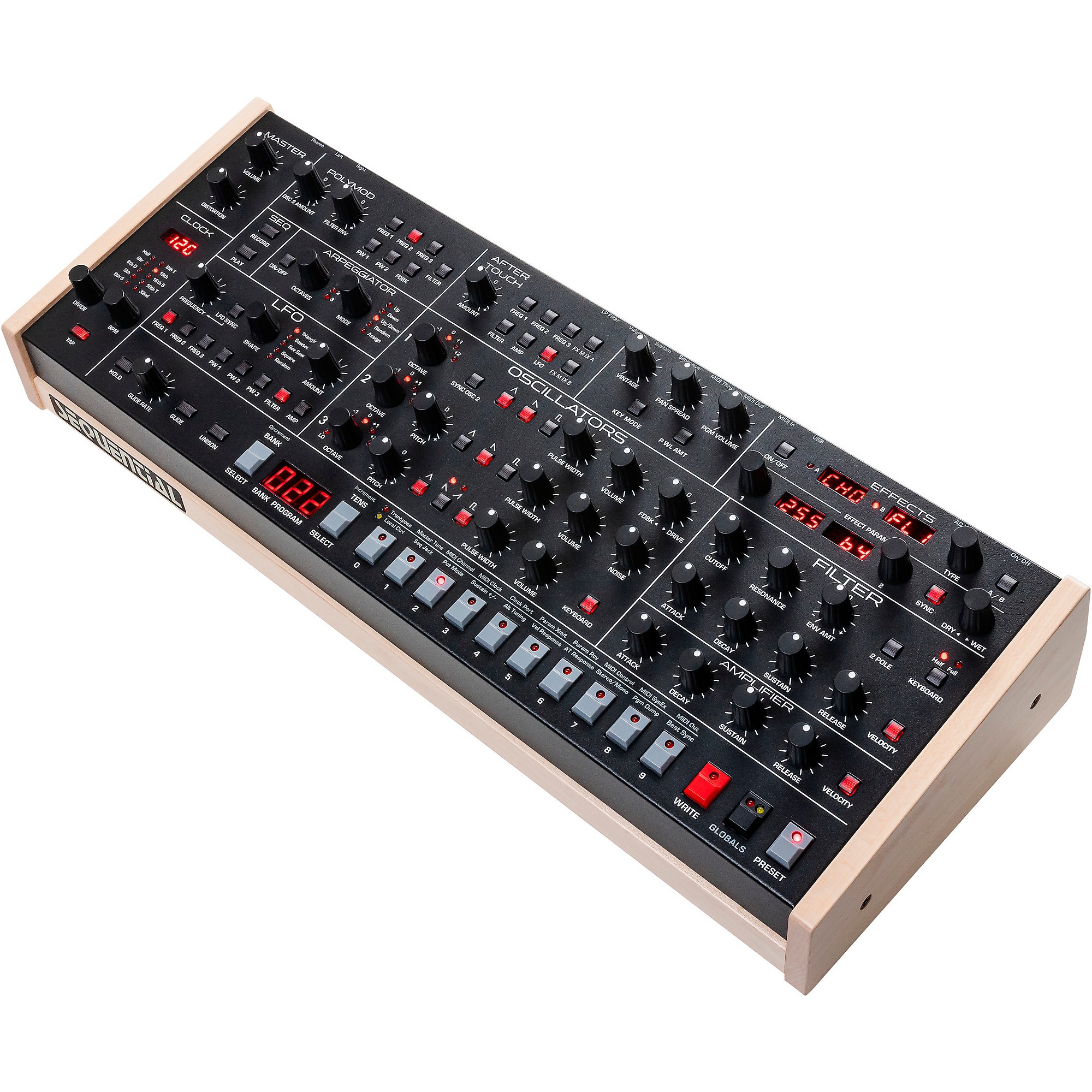 Sequential Trigon-6 Analog Synthesizer Desktop Module | Music & Arts