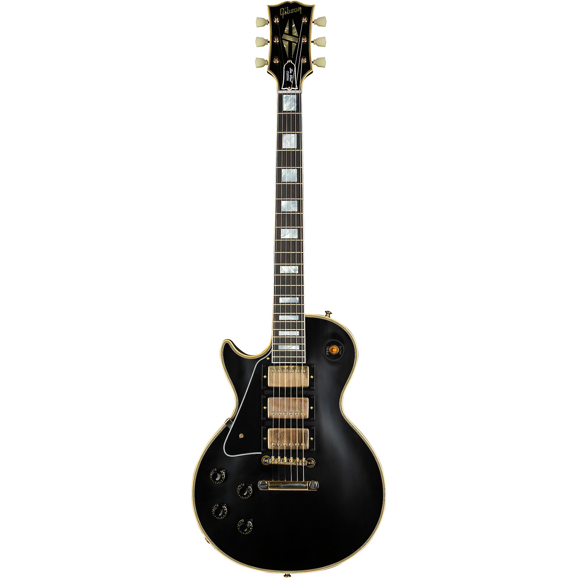 Gibson Custom 1957 Les Paul Custom 3-Pickup Reissue VOS Left