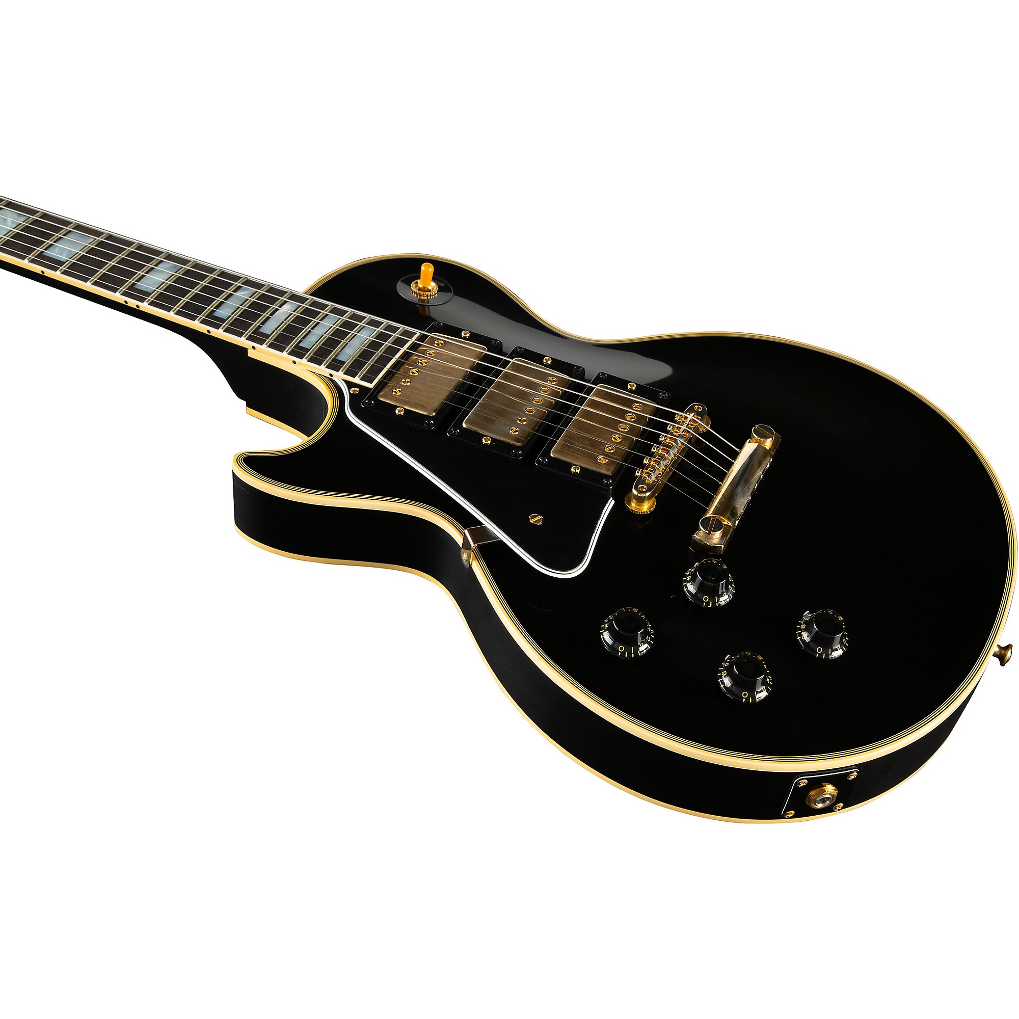 Gibson Custom 1957 Les Paul Custom 3-Pickup Reissue VOS Left