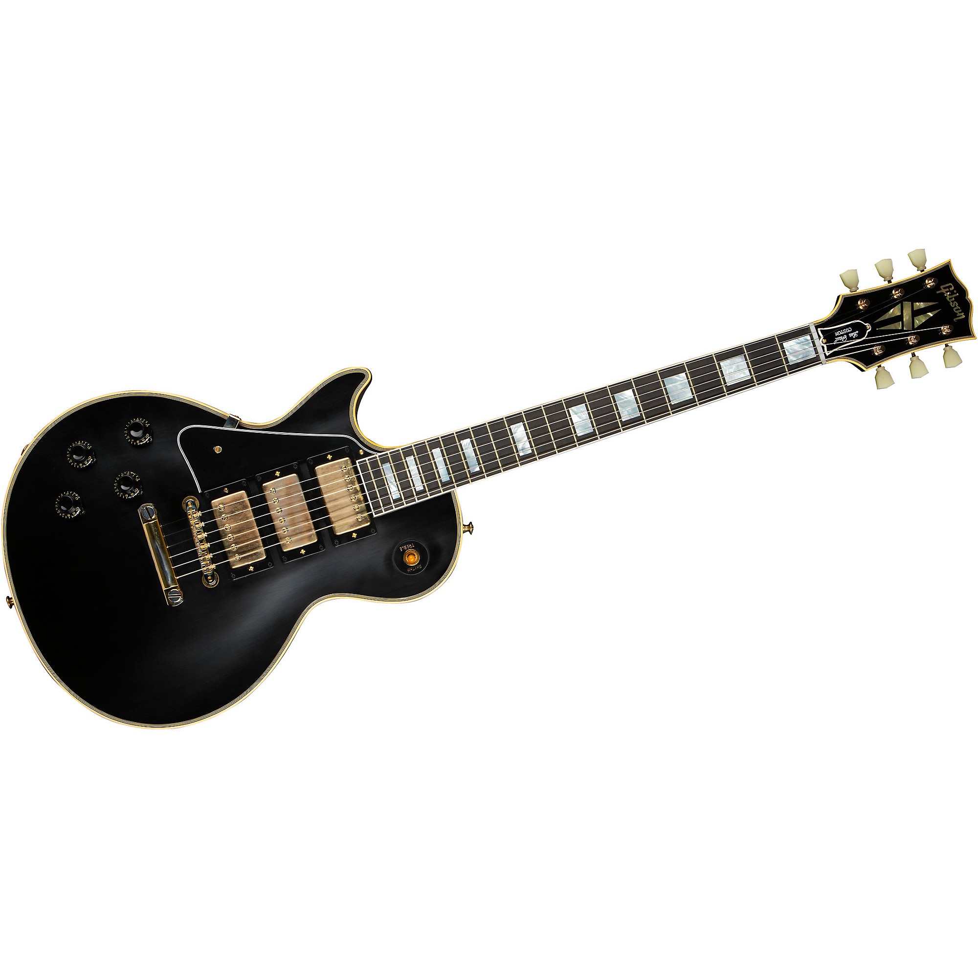 Gibson Les Paul Standard ブラック Gibson 1957 Les Paul Custom Reissue 3-Pickup VOS Ebony Black