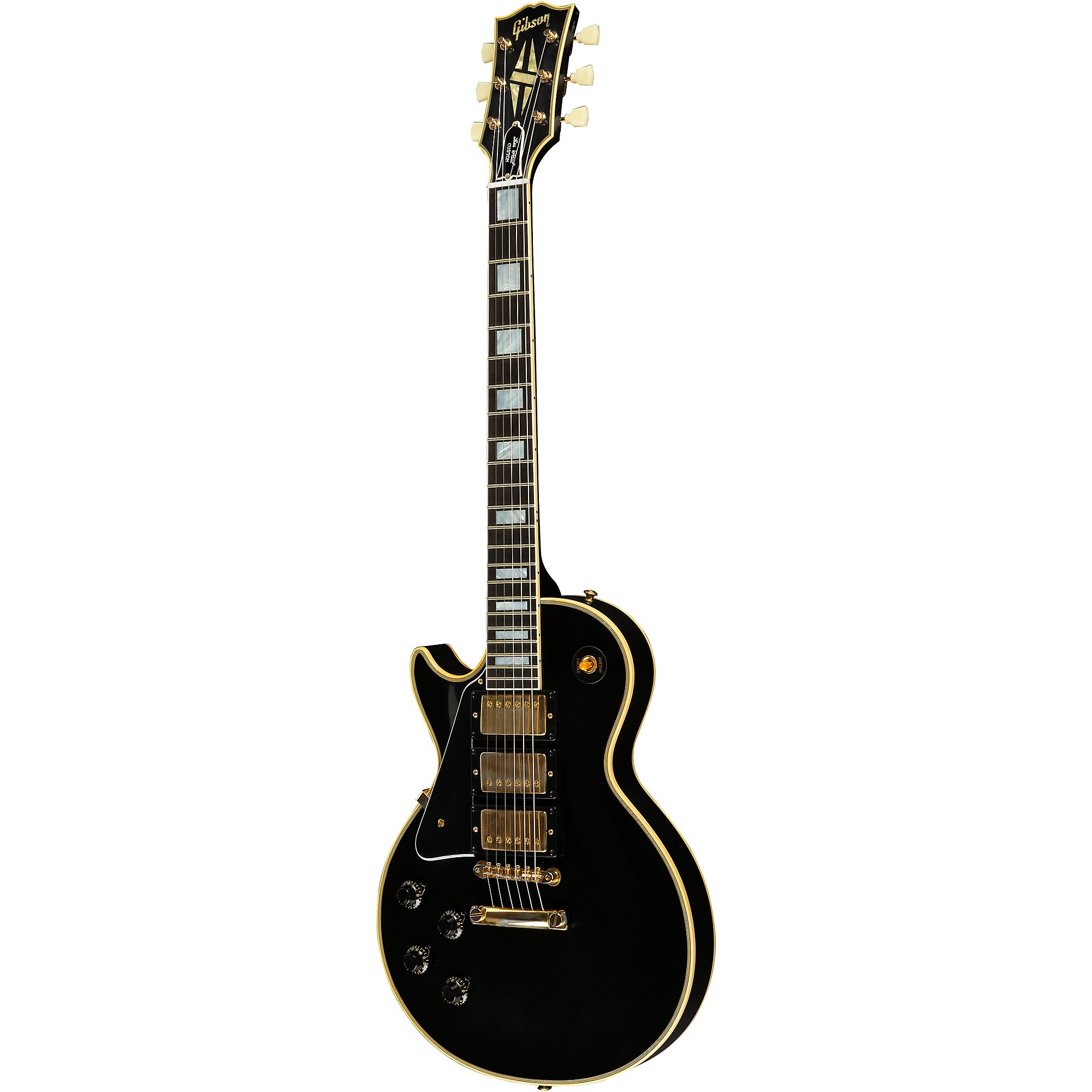 Gibson Custom 1957 Les Paul Custom 3-Pickup Reissue VOS Left