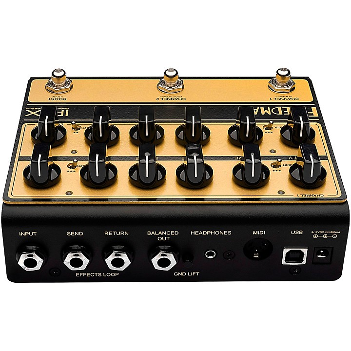 Friedman IR-X Dual-Tube Preamp DI+IR Dual-Channel 12AX7 Tubes Effects Pedal  | Music u0026 Arts