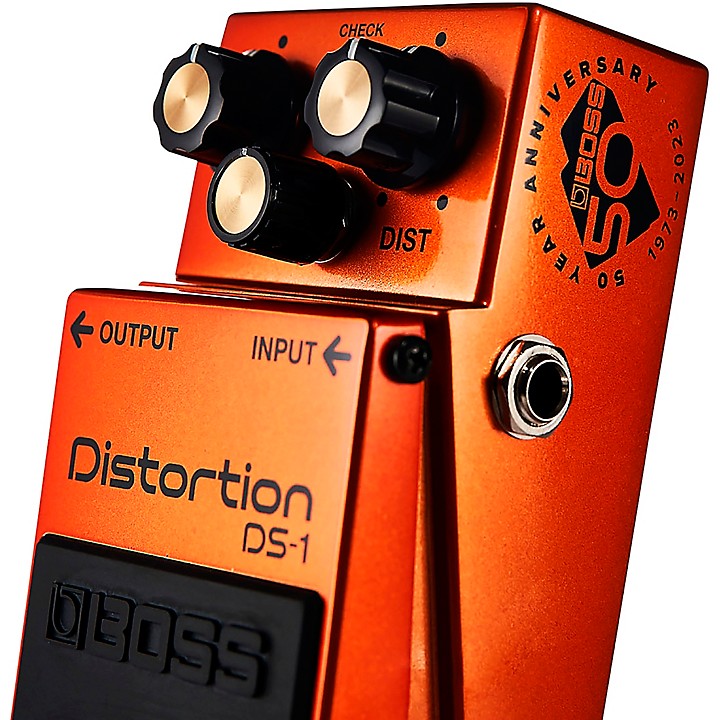 BOSS DS-1-B50A Distortion 50th Anniversary Effects Pedal | Music