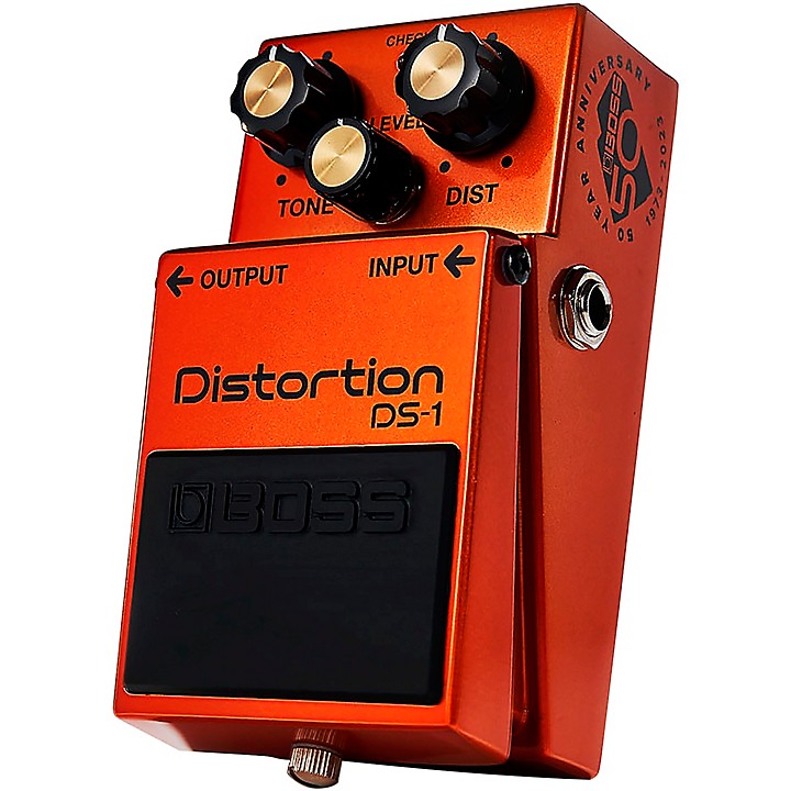 BOSS DS-1-B50A Distortion 50th Anniversary Effects Pedal | Music