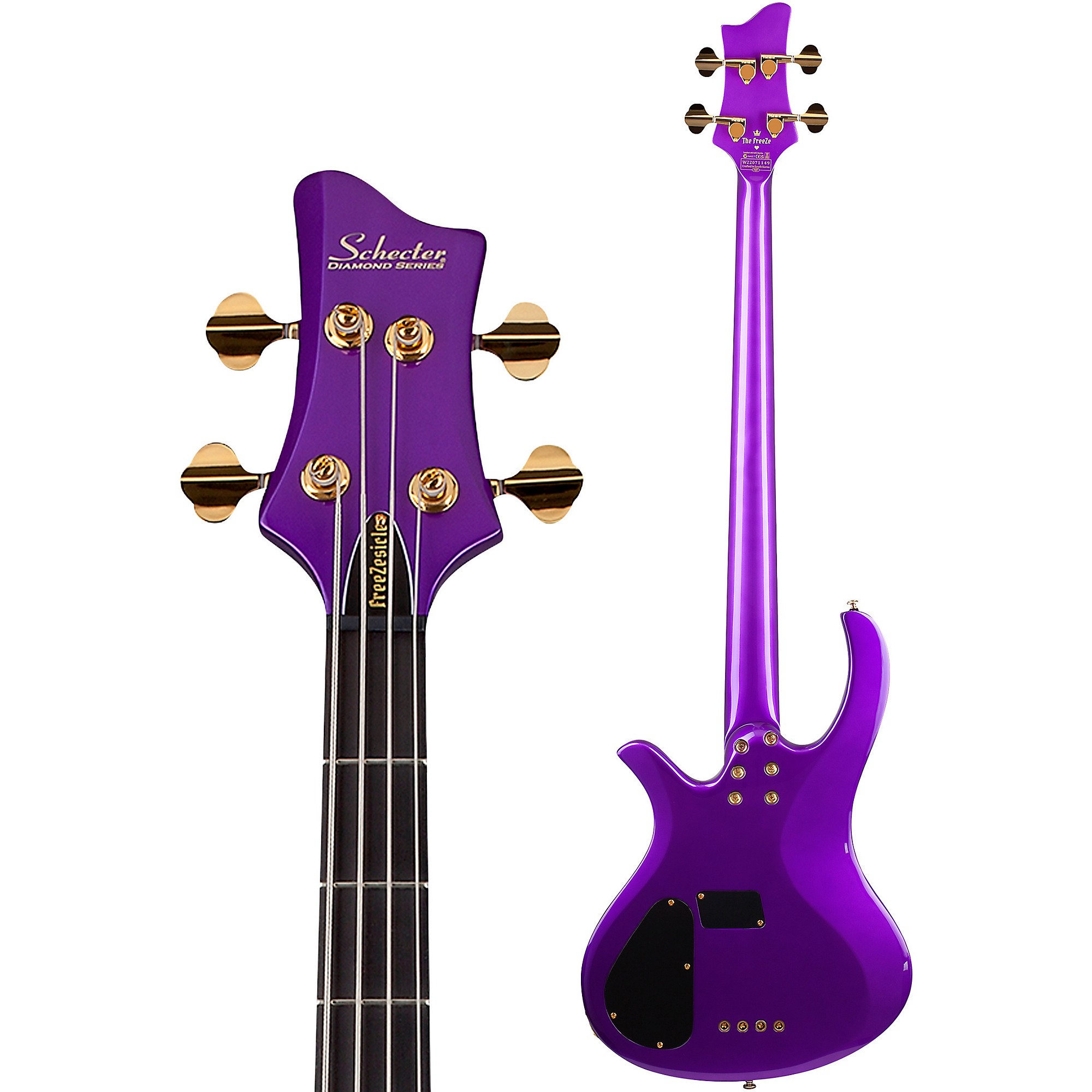 Schecter Diamond Series エレキギター パープル シェクター