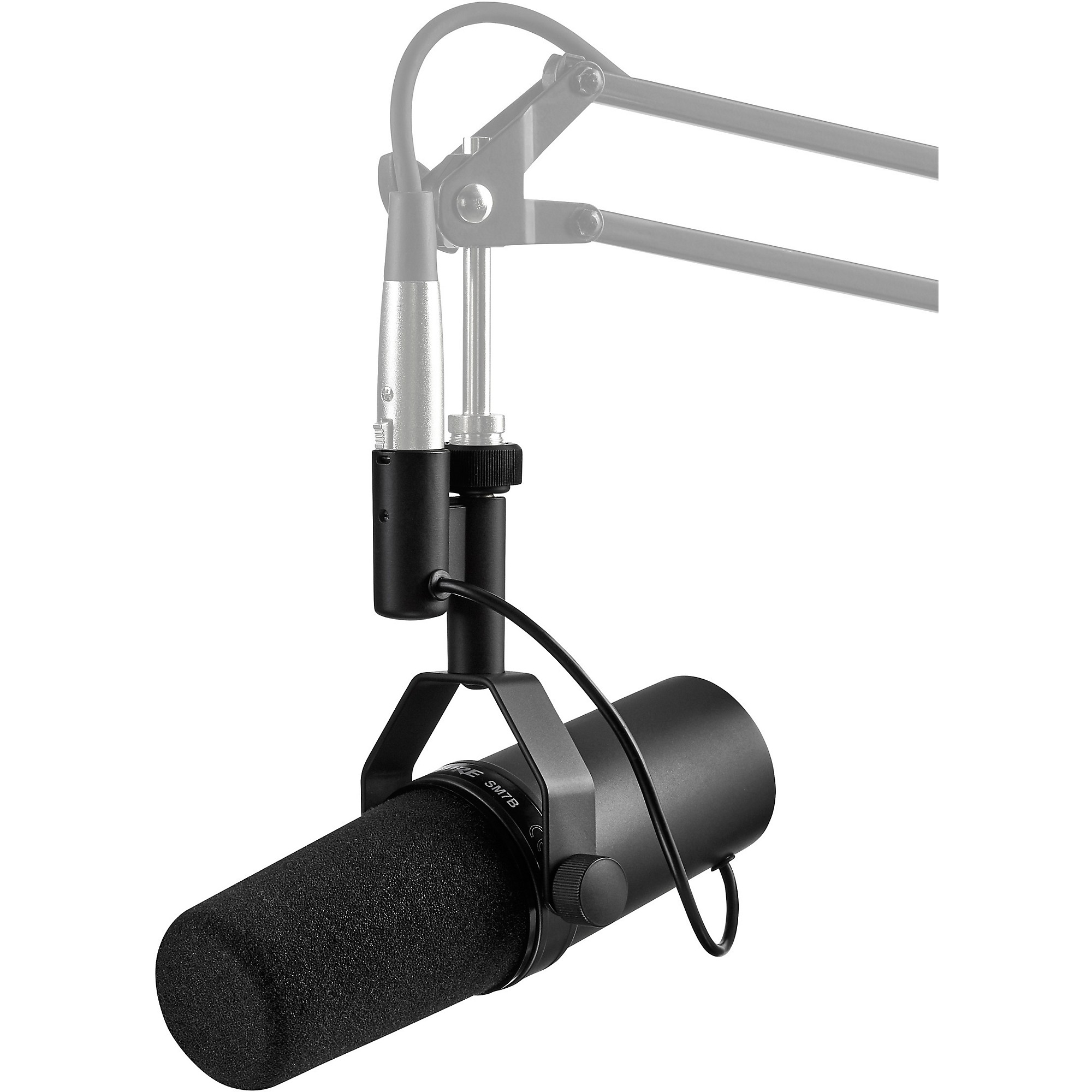 Shure SM7B Dynamic Microphone With Apogee Boom 2x2 USB-C Audio