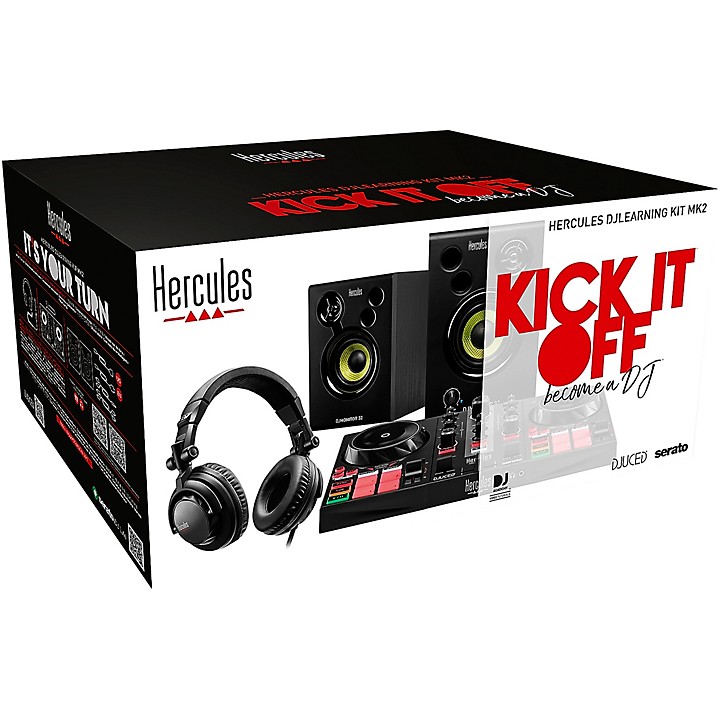 Hercules DJ Starter Kit | Starlight USB DJ Controller with Serato