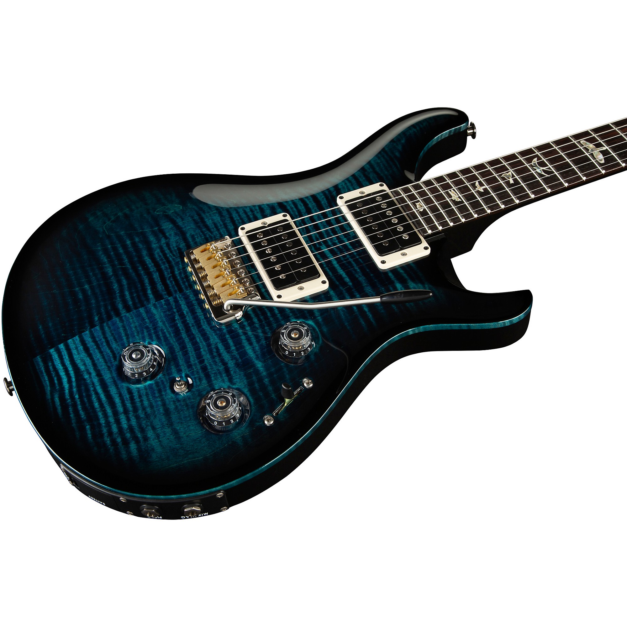 PRS custom24 2022 piezo Cobalt Blue 美品 2022 PRS Custom 24 Piezo (Demo) Cobalt Blue Hybrid Package