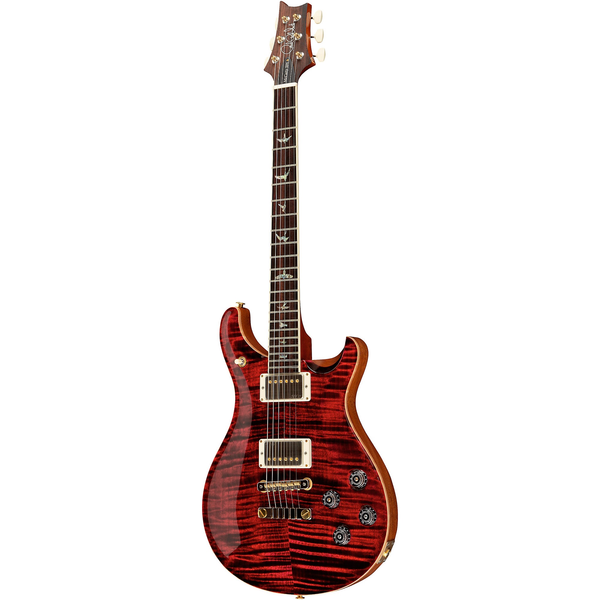 PRS McCarty 594 10top ブラッドオレンジバースト PRS McCarty 594 10 Top - Charcoal Burst