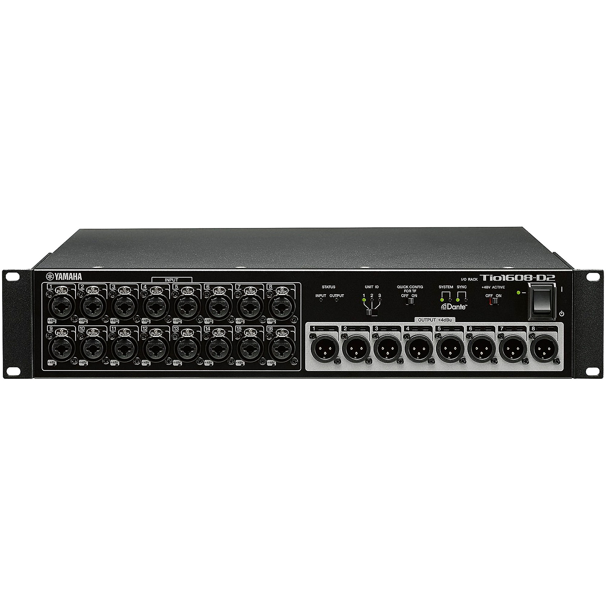 Yamaha DM3-D Ultracompact Digital Mixer With Tio1608-D2 Yamaha DM3-D Ultracompact Digital Mixer With Tio1608-D2