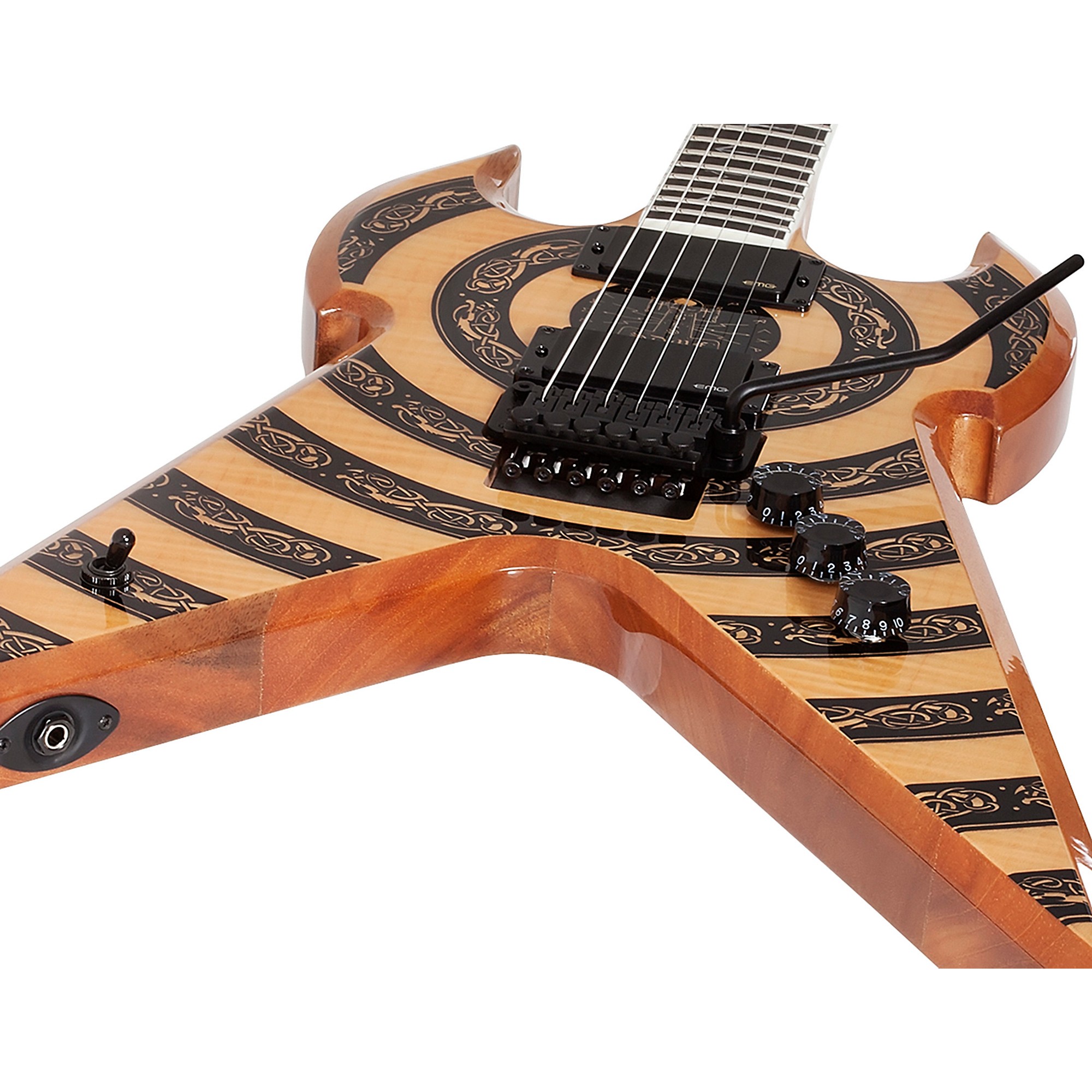 Wylde Audio Warhammer FR Norse Dragon Bullseye Electric Guitar