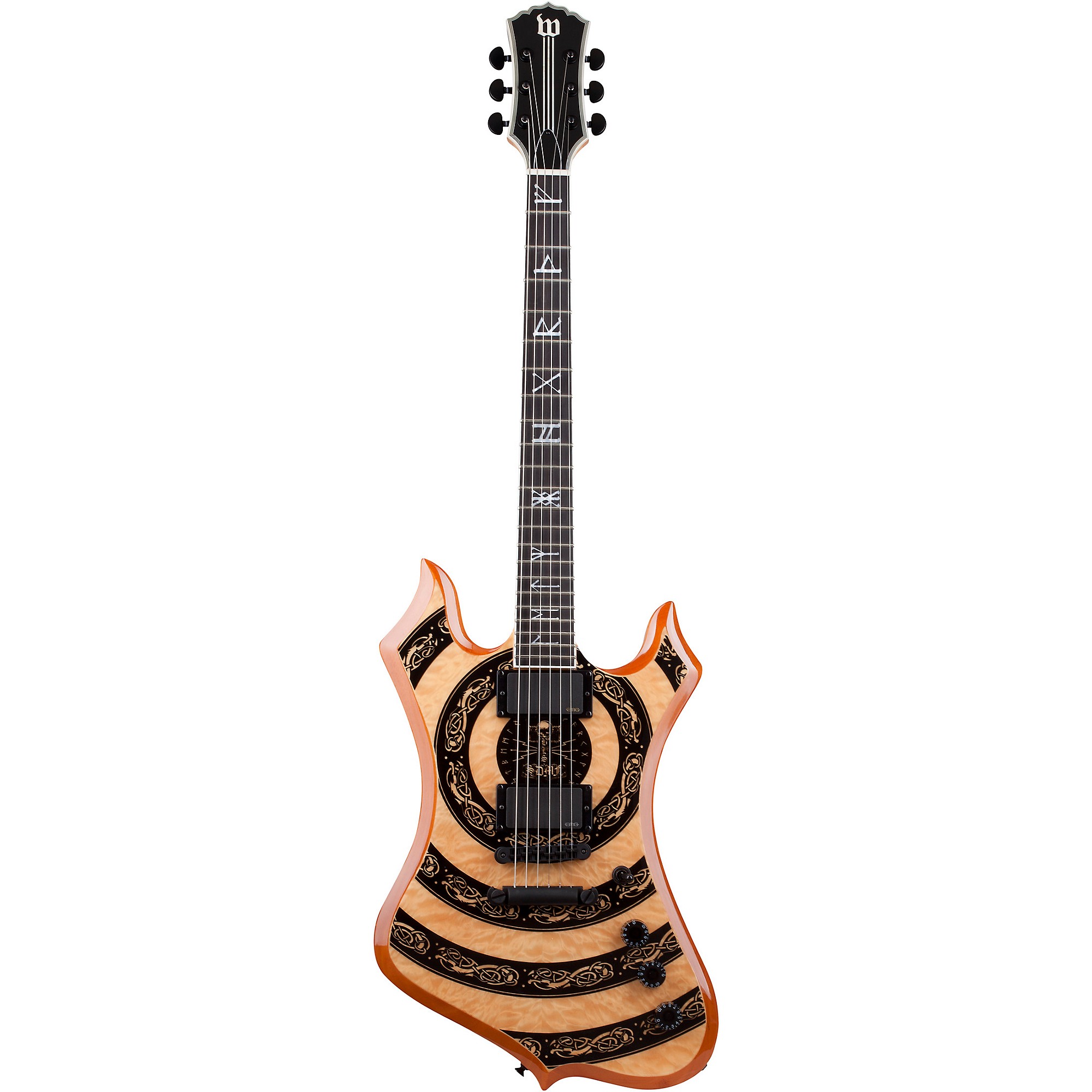 Wylde Audio Nomad Norse Dragon Bullseye Electric Guitar | Music & Arts