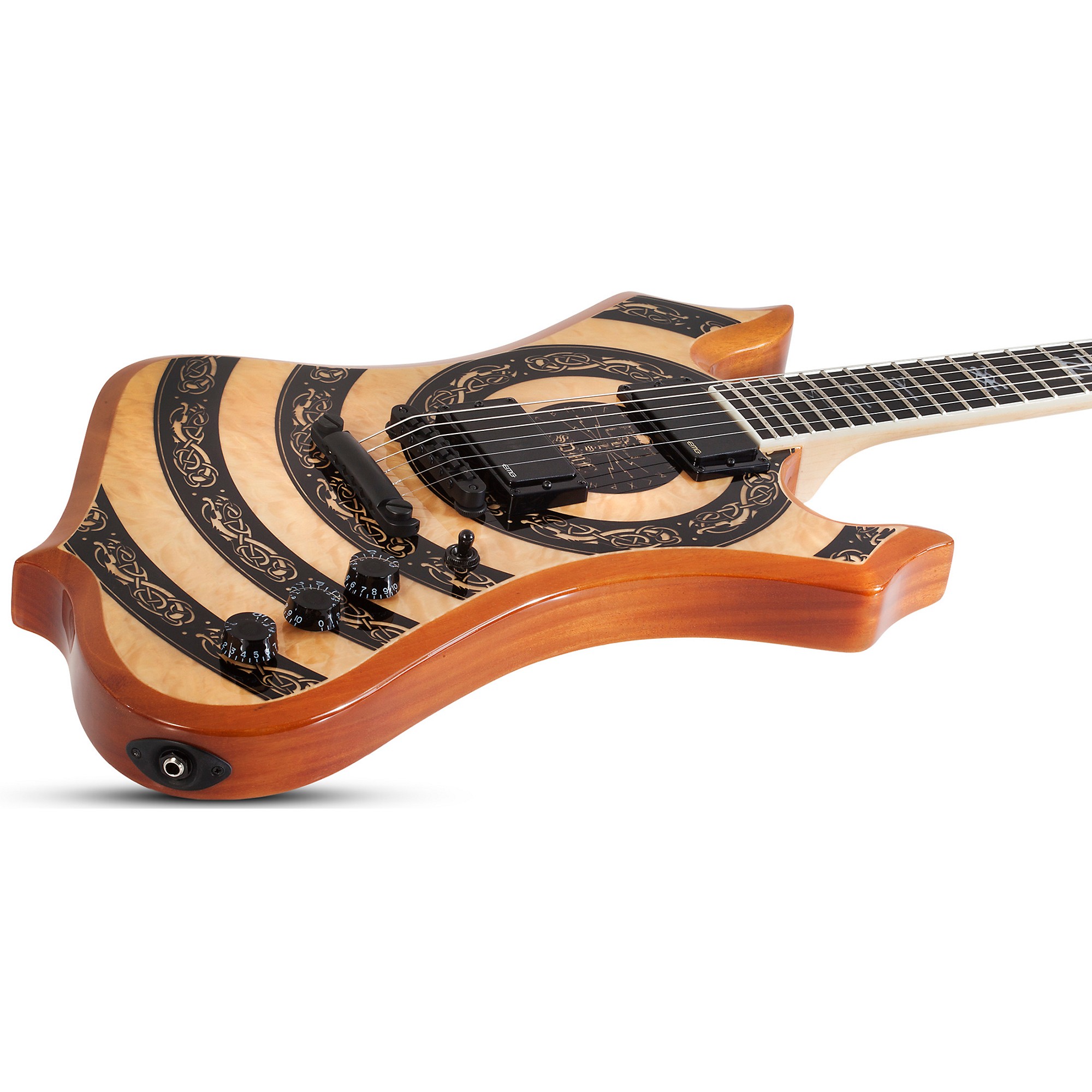 Wylde Audio Nomad Norse Dragon Bullseye Electric Guitar | Music & Arts