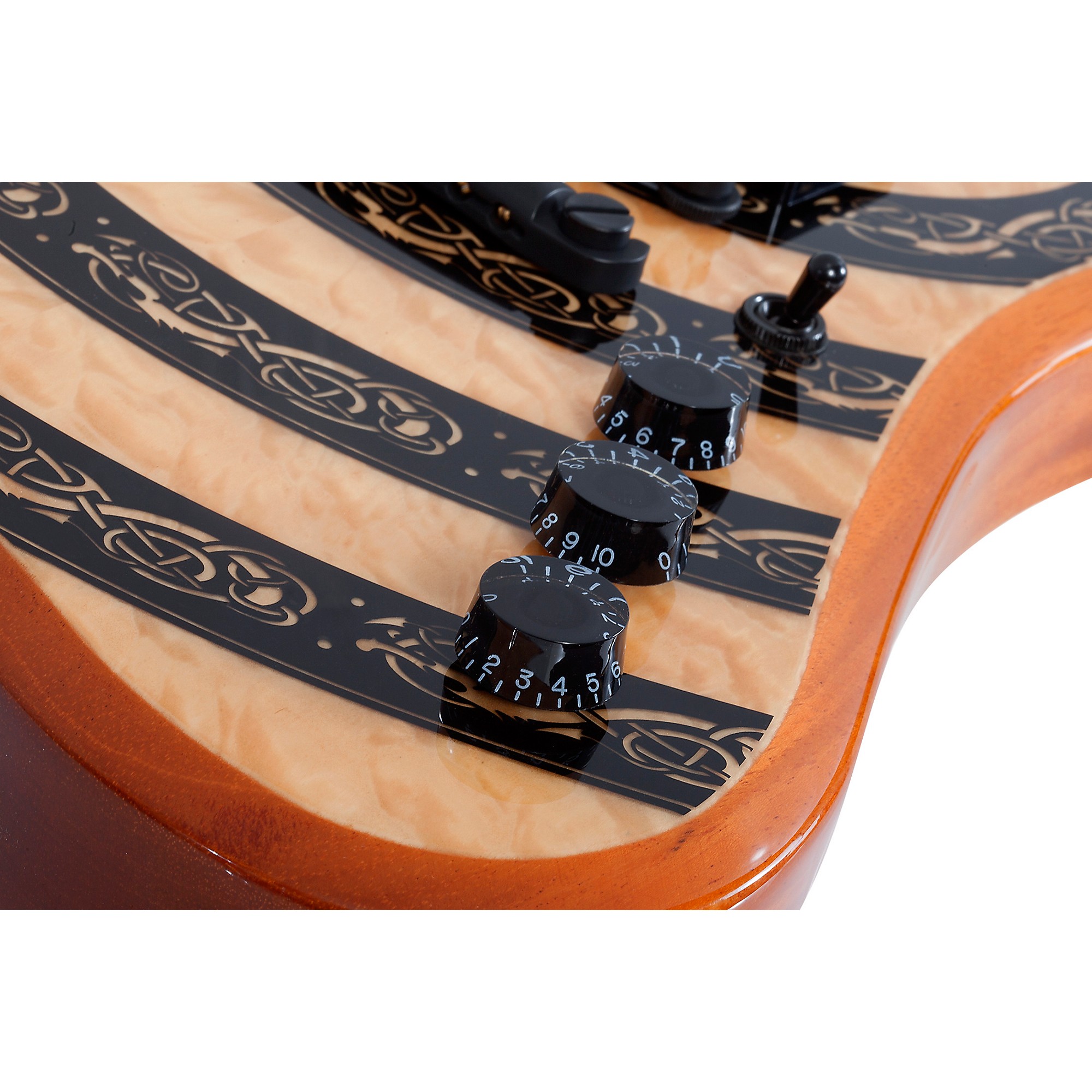 Wylde Audio Nomad Norse Dragon Bullseye Electric Guitar | Music & Arts