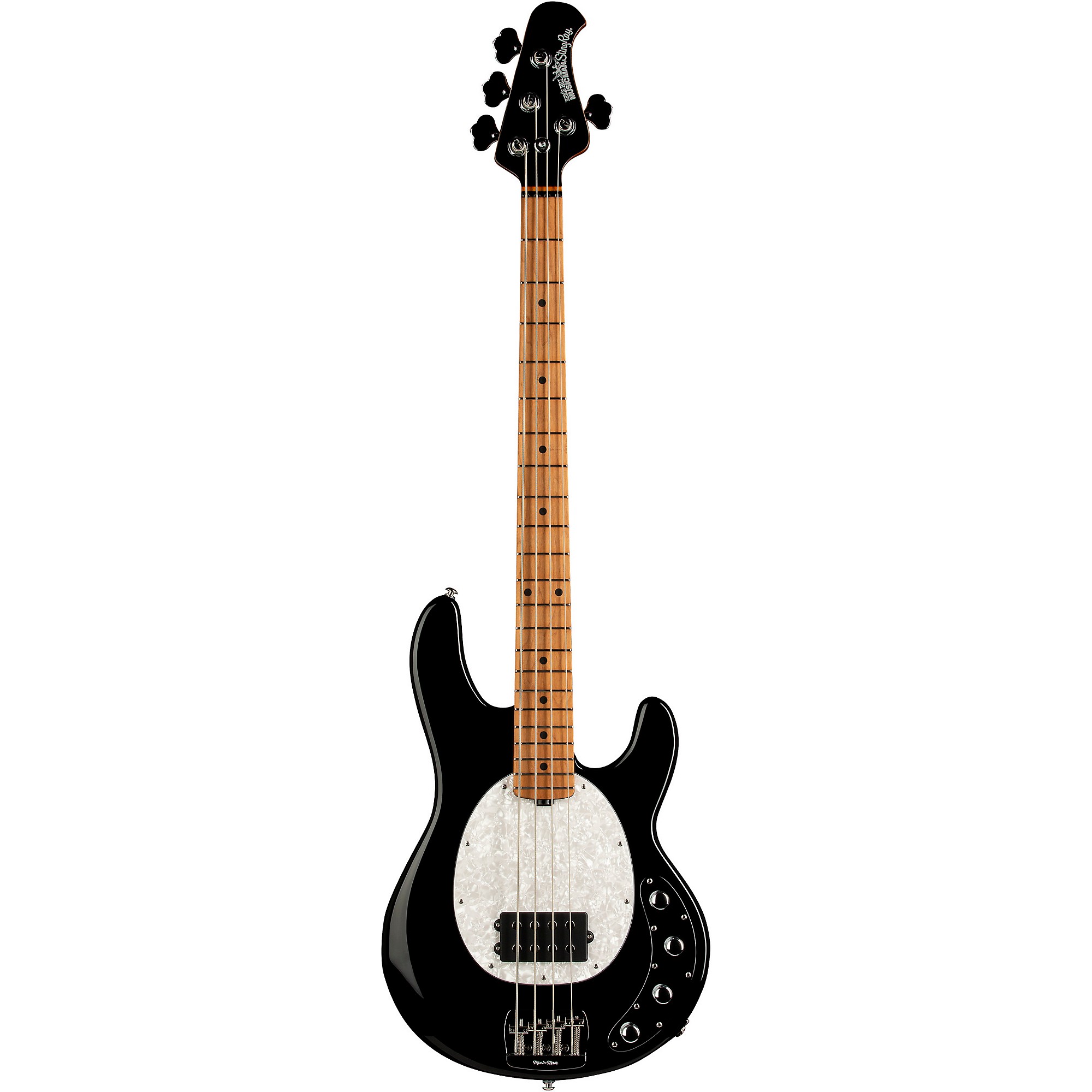 ERNIE BALL MUSIC MAN StingRay ベース ケース付き Ernie Ball Music Man StingRay Special Bass Guitar - Black