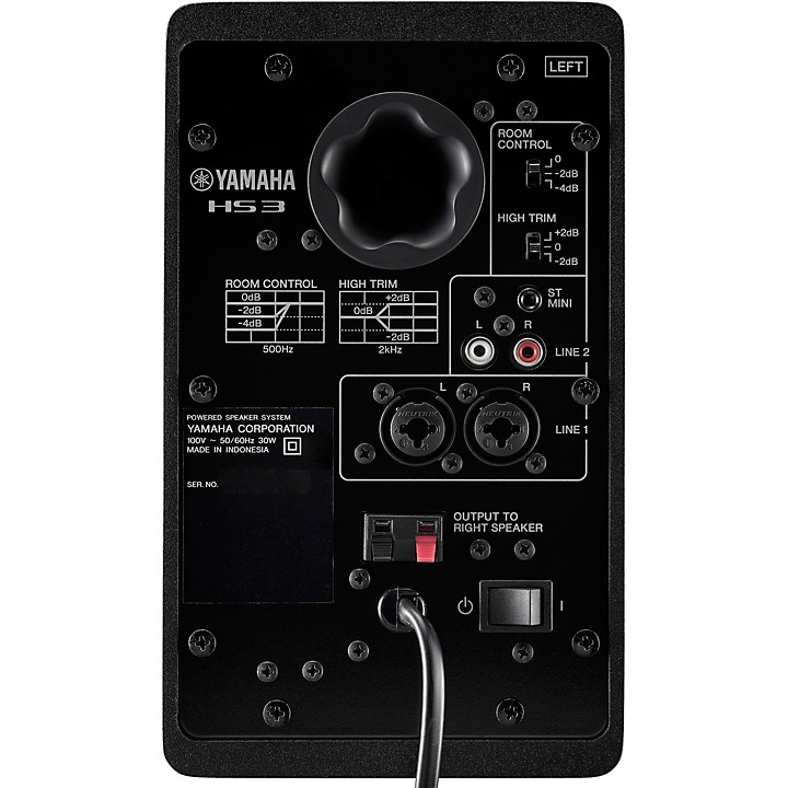 YAMAHA HS3 - Enceintes de Monitoring Compactes pour Studio