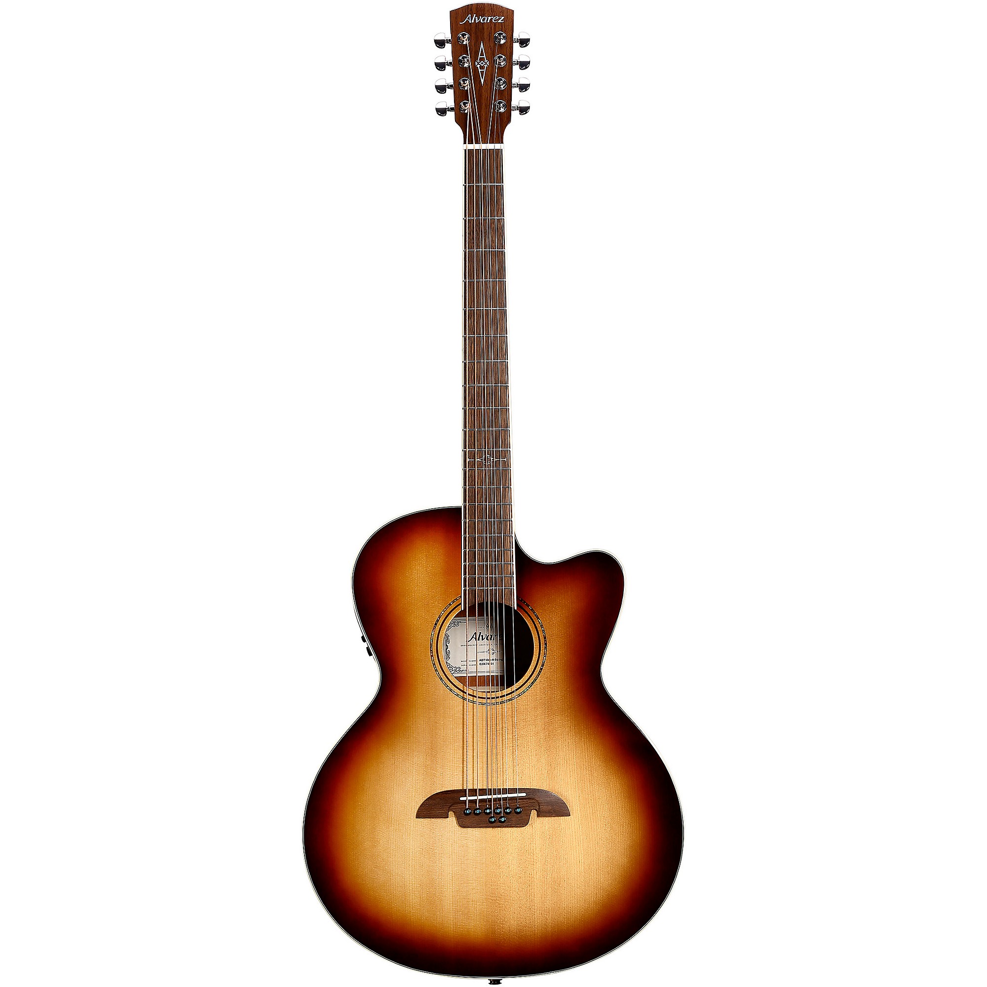 Alvarez ABT60CE 8-String Baritone Acoustic-Electric Guitar | Music